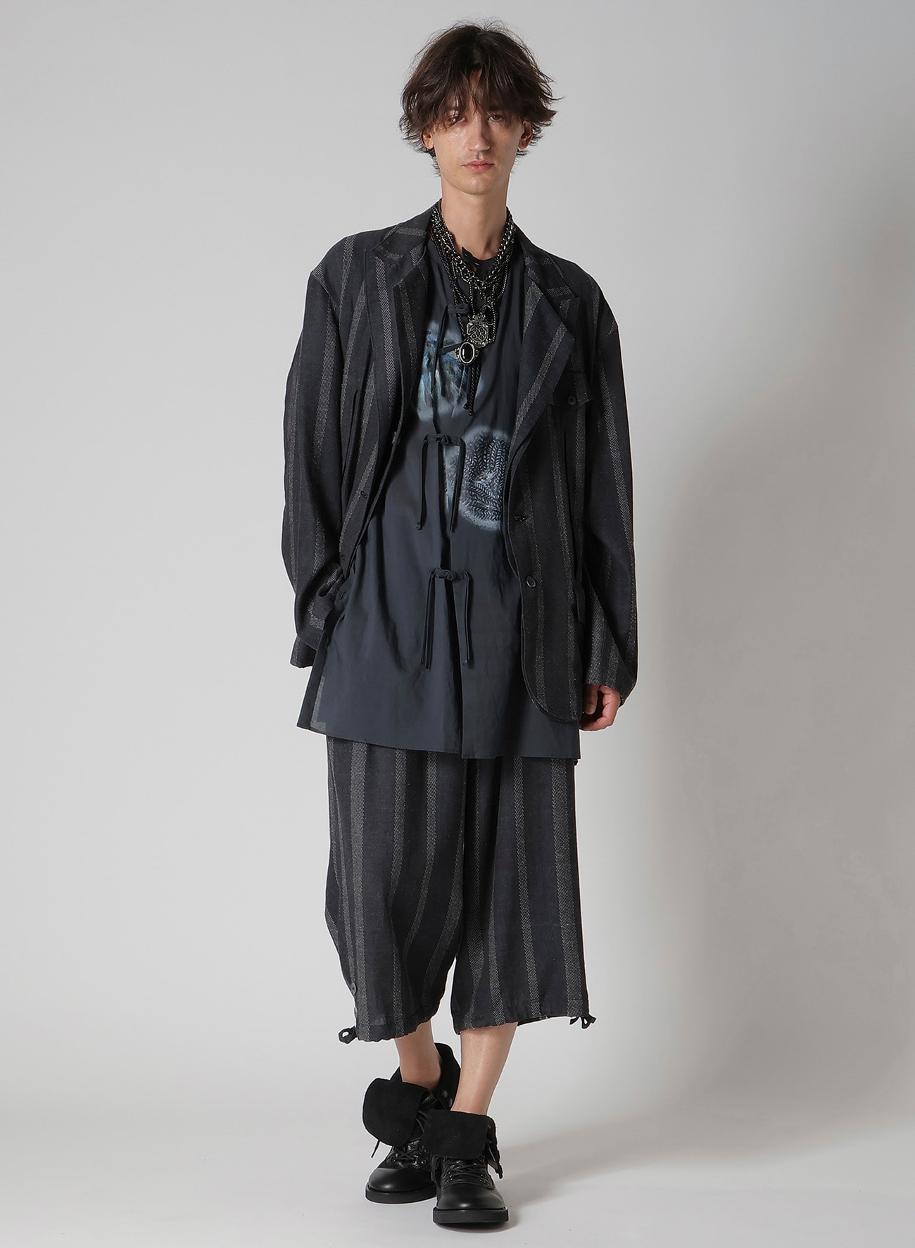 JACQUARD COTTON LAWN CORAL SLEEVELESS BLOUSE