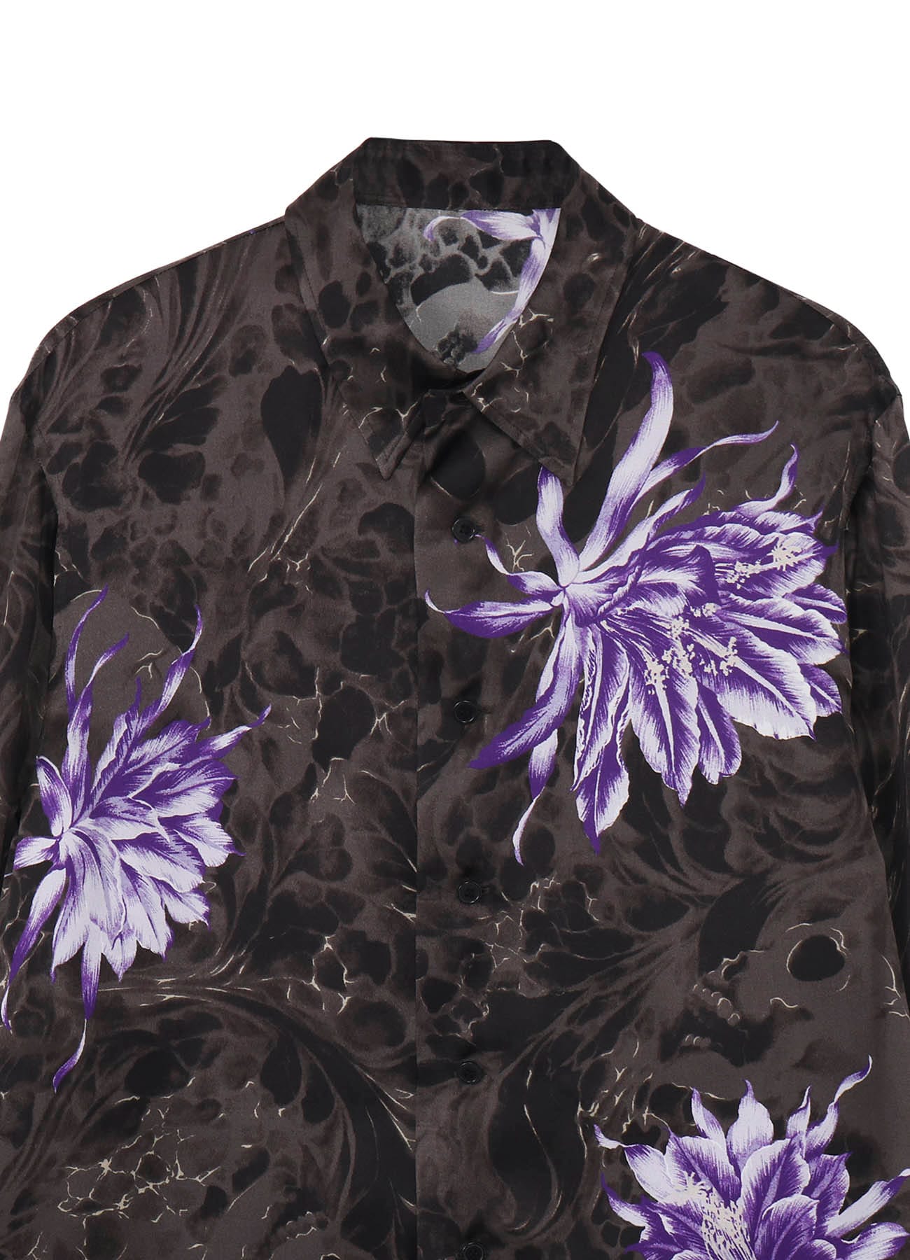 BROTHER SILK BLOUSE SKULL01