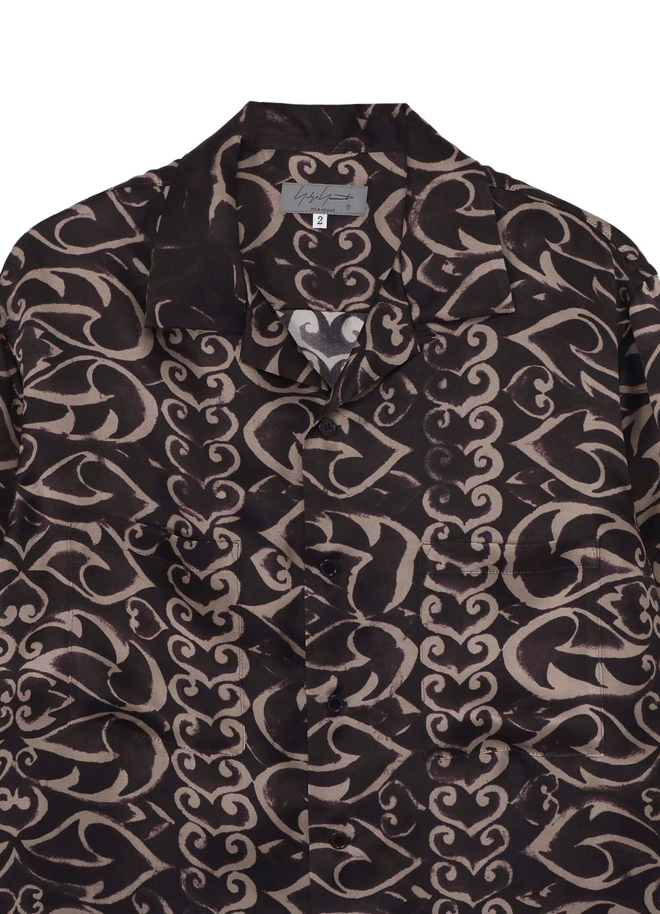 BROTHER SILK BLOUSE SKULL02