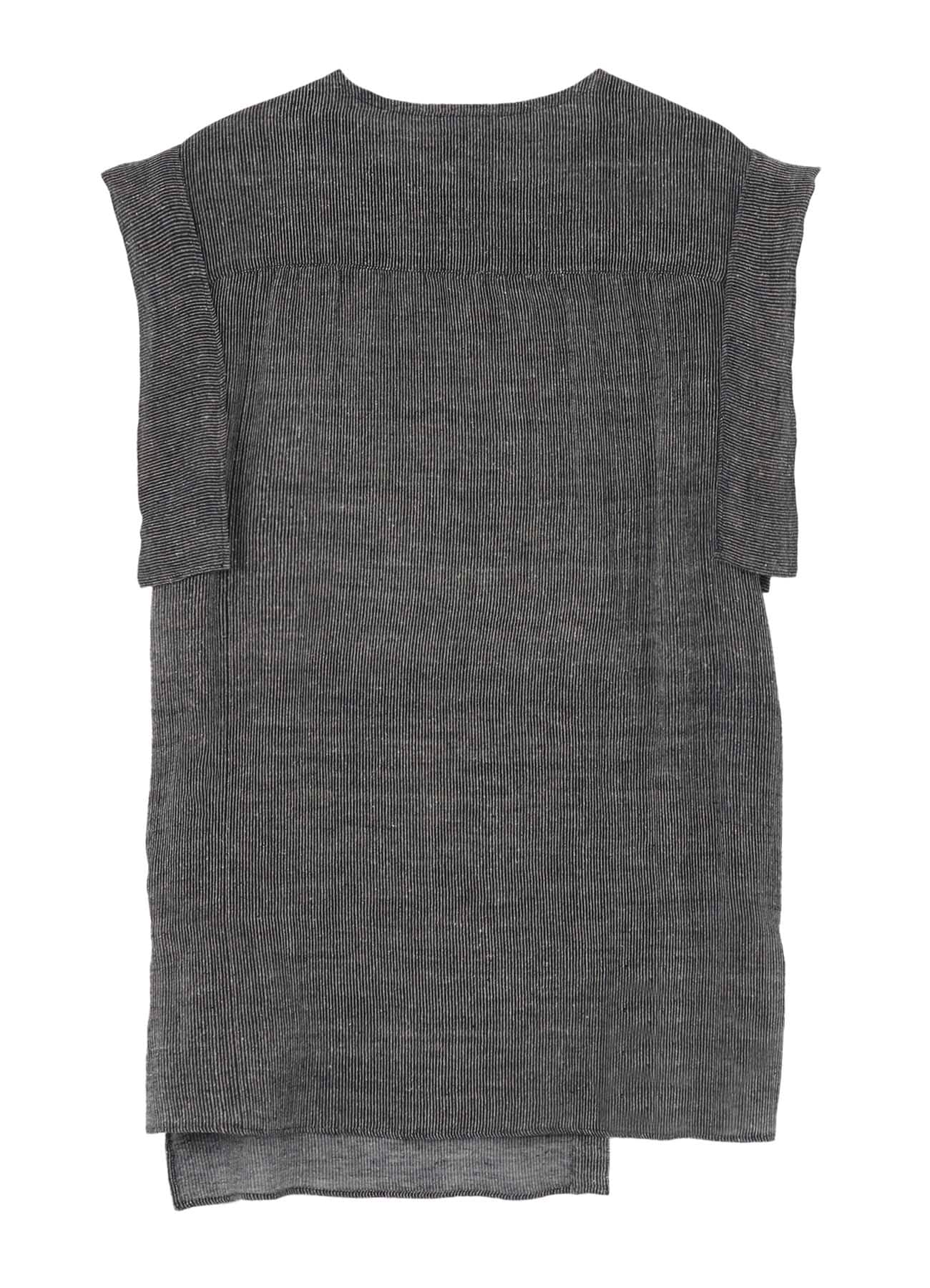 <PIECE UNIQUE/AOYAMA>MESSAGE PRINTED SS PLACKET BLOUSE