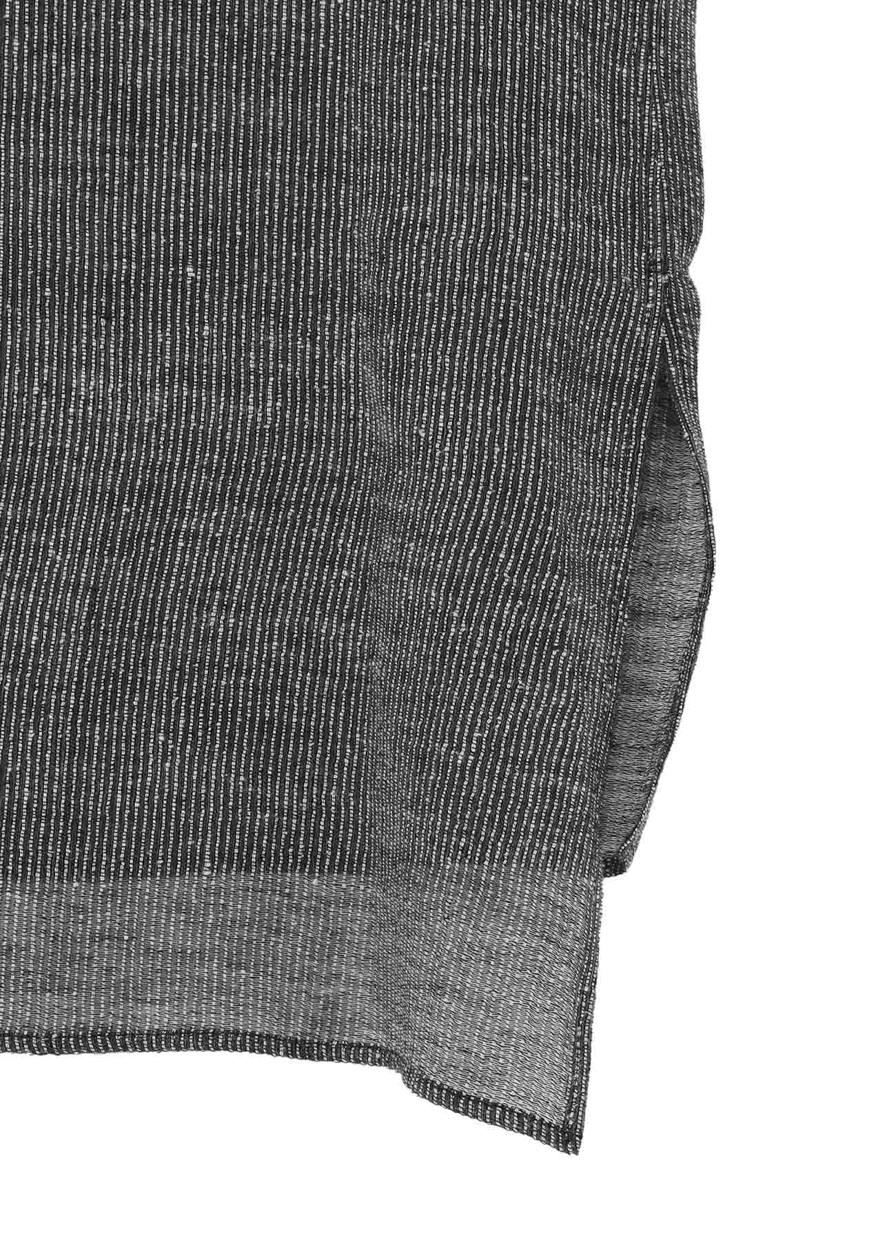 <PIECE UNIQUE/AOYAMA>MESSAGE PRINTED SS PLACKET BLOUSE