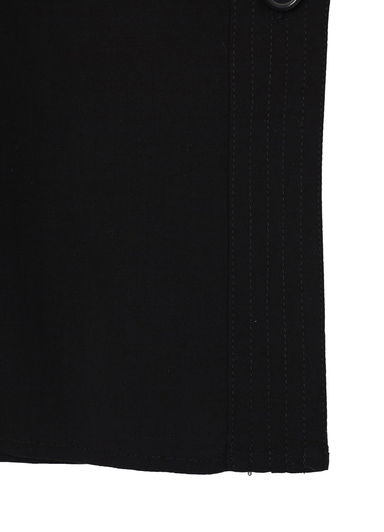 CELLULOSE LAWN COLLARLESS BLOUSE