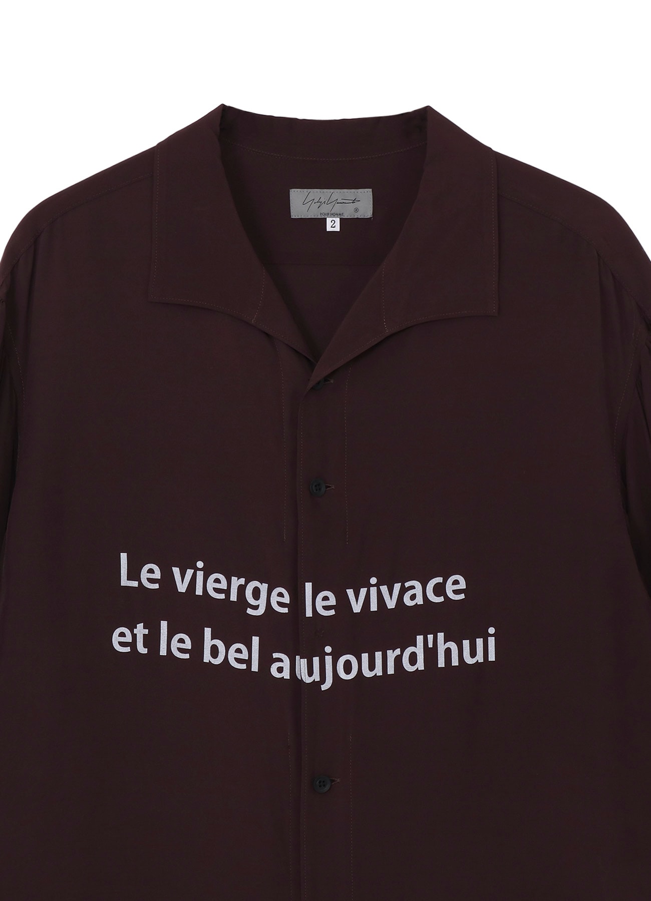 RY/CU/S MESSAGE BLOUSE