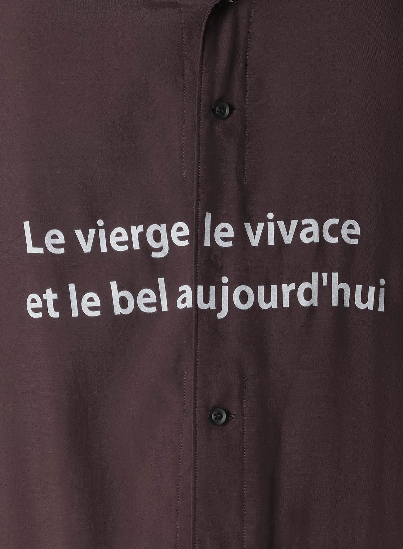 RY/CU/S MESSAGE BLOUSE