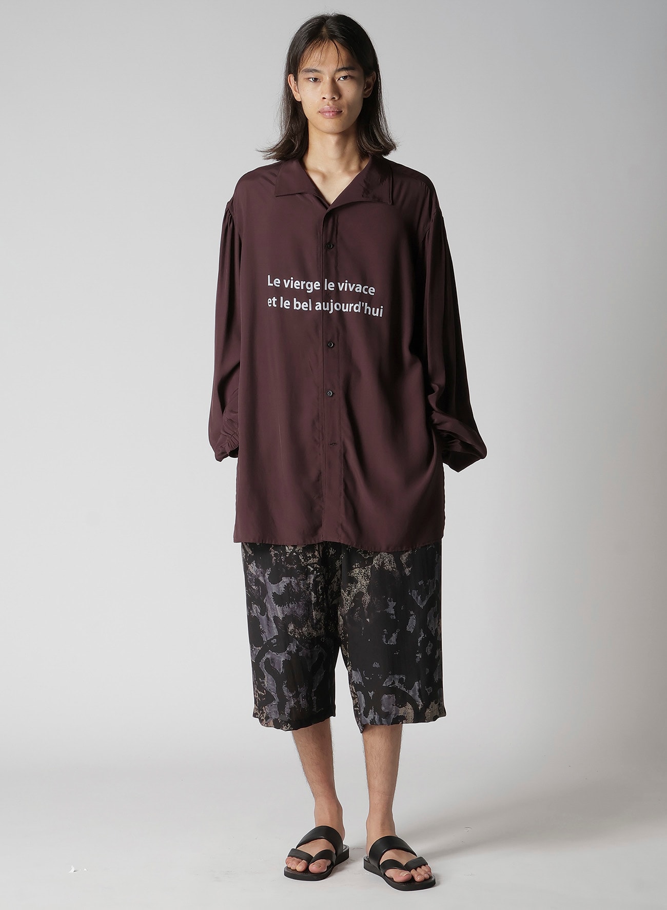 RY/CU/S MESSAGE BLOUSE