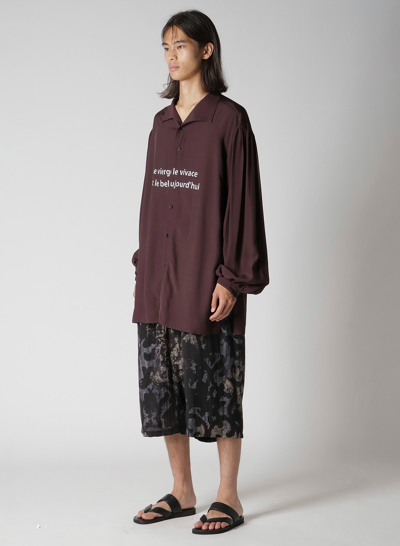 RY/CU/S MESSAGE BLOUSE