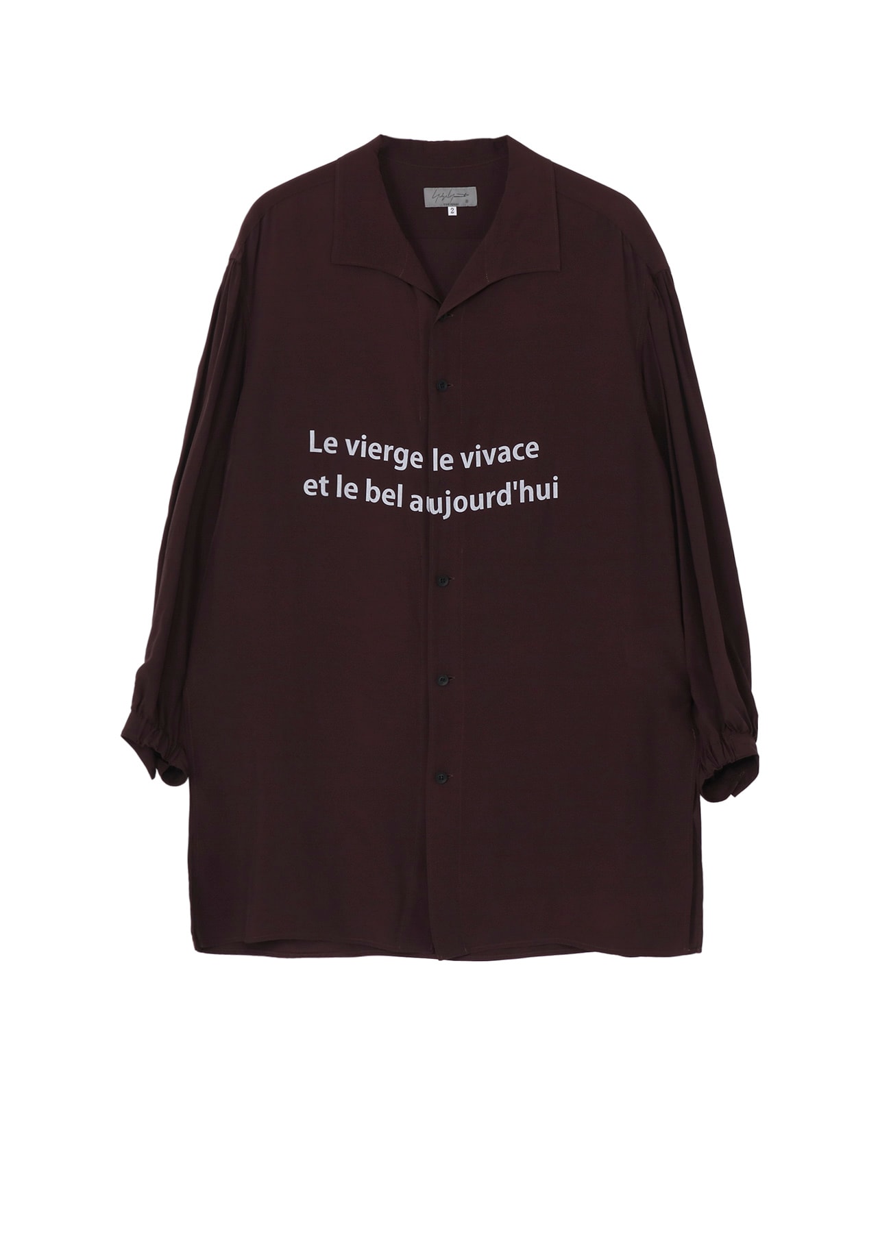 RY/CU/S MESSAGE BLOUSE