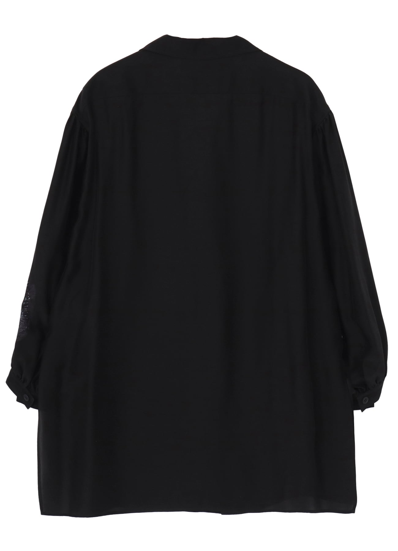 SEA MOTIF SCARF COLLAR BLOUSE