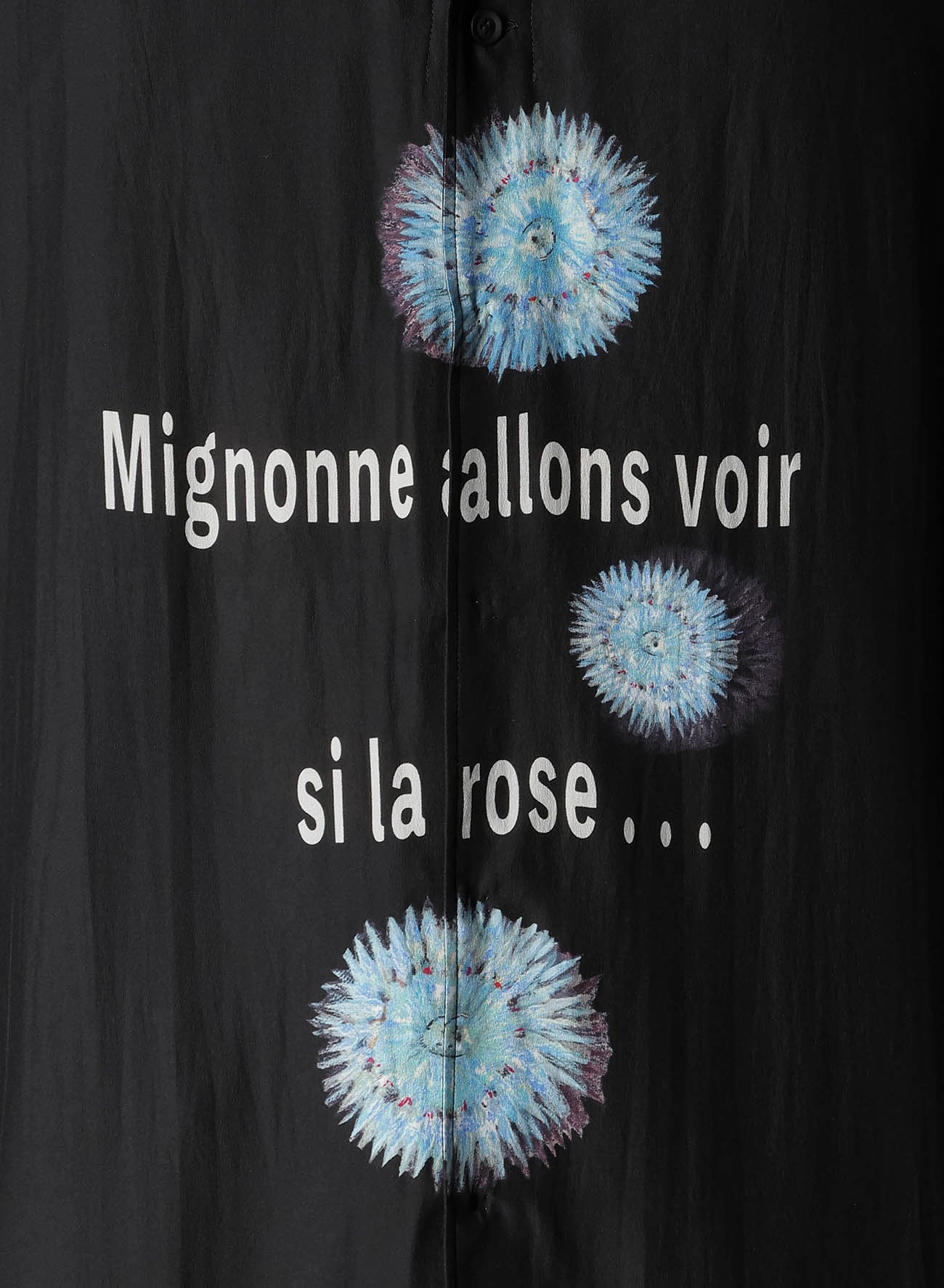 SEA MOTIF SCARF COLLAR BLOUSE