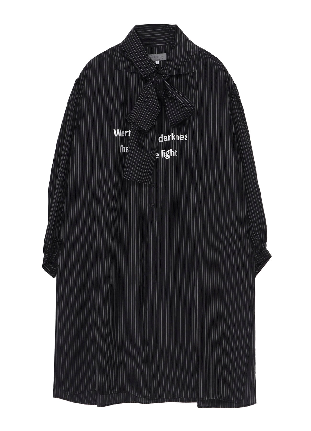 CU ST MESSAGE SCARF BLOUSE