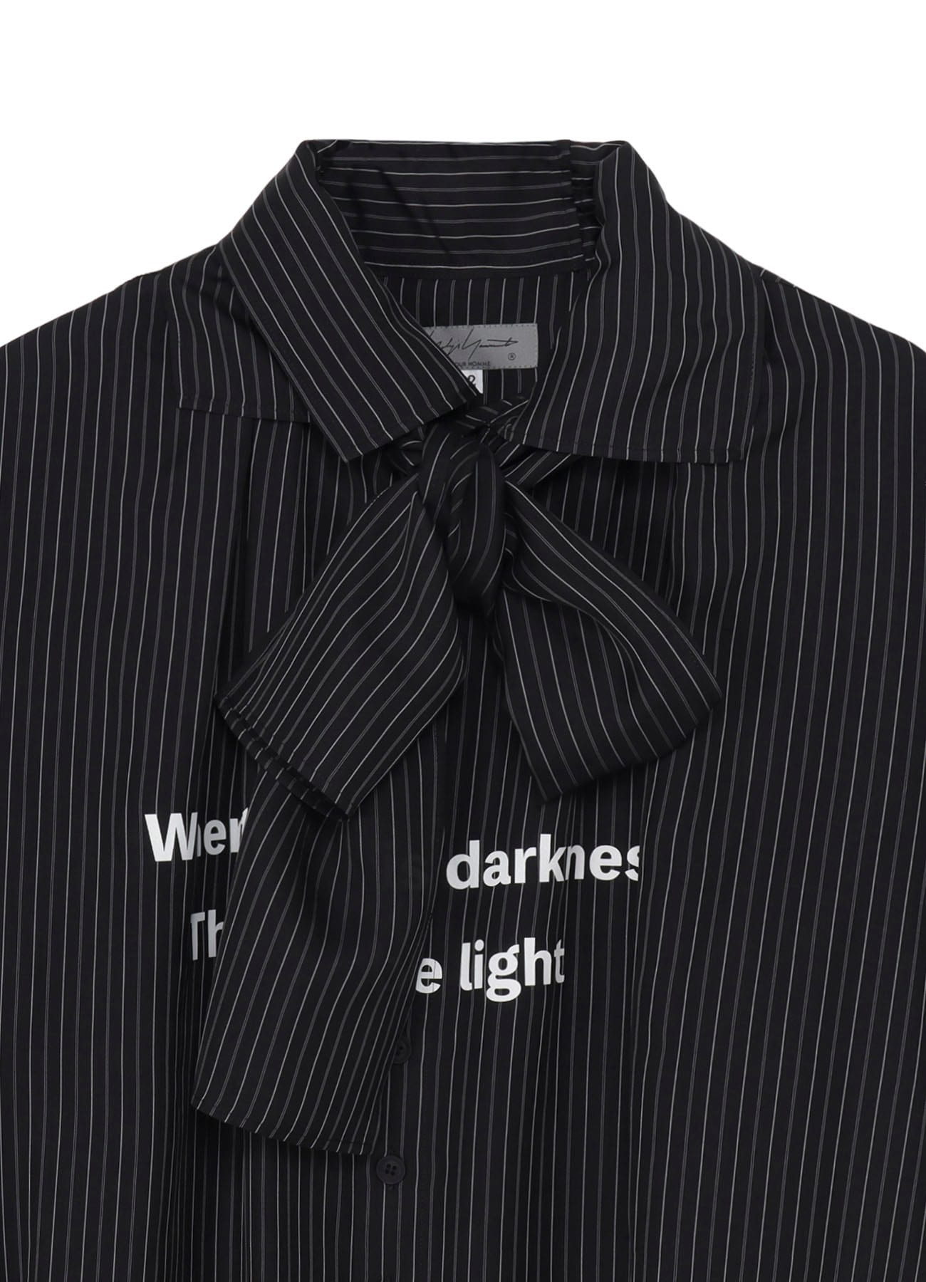 CU ST MESSAGE SCARF BLOUSE