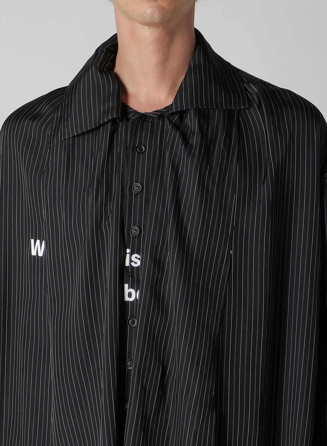 CU ST MESSAGE SCARF BLOUSE