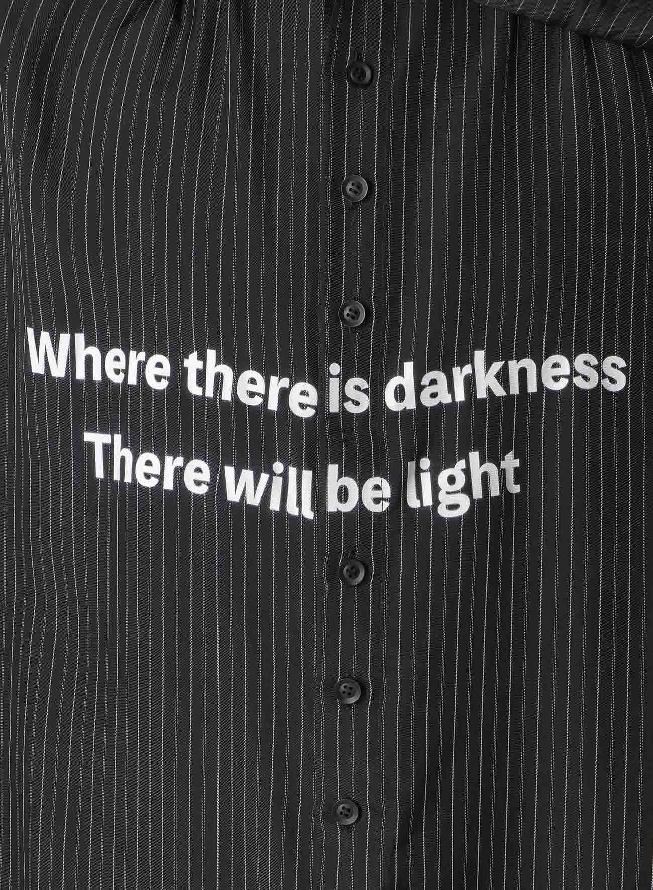 CU ST MESSAGE SCARF BLOUSE