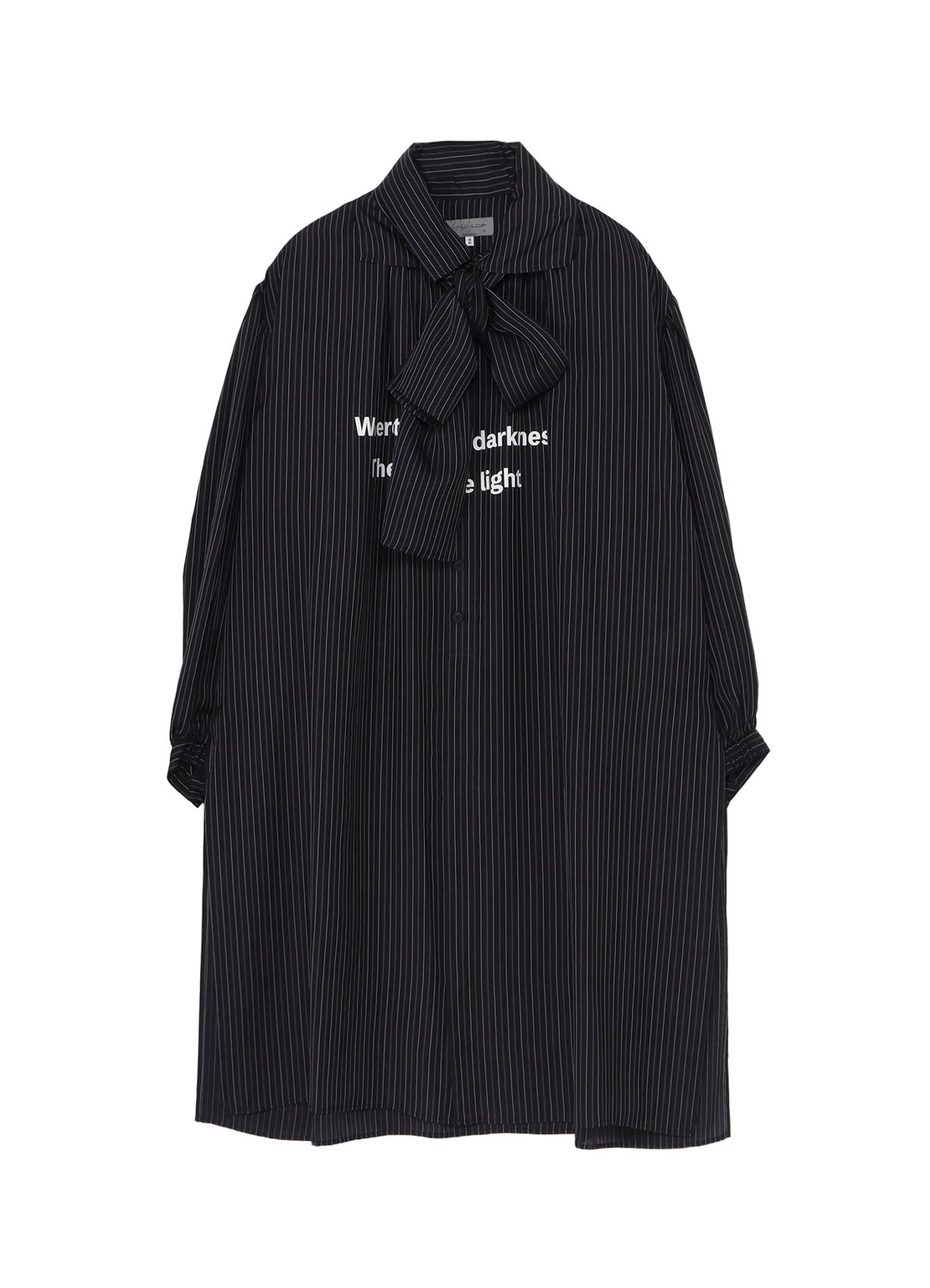 CU ST MESSAGE SCARF BLOUSE