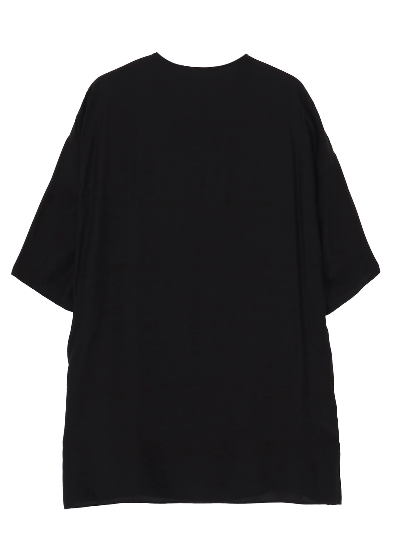 STAINED GLASS GUESSETED SHORT SLEEVE BLOUSE