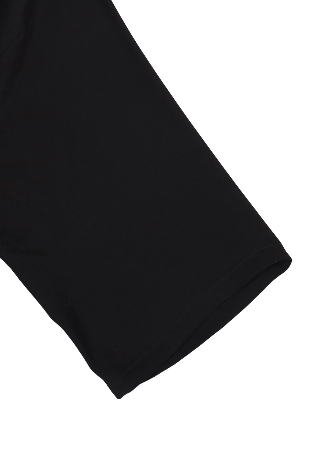 CORAL WATERCOLOR BLACK GUESSETED SHORT SLEEVE B/ BK CORAL