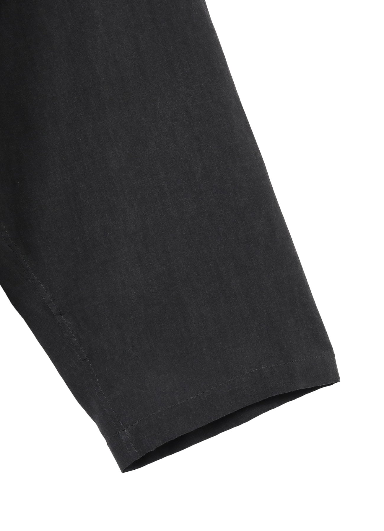 PIGMENT COATING WASH ASYMMETRIC LONG BLOUSE