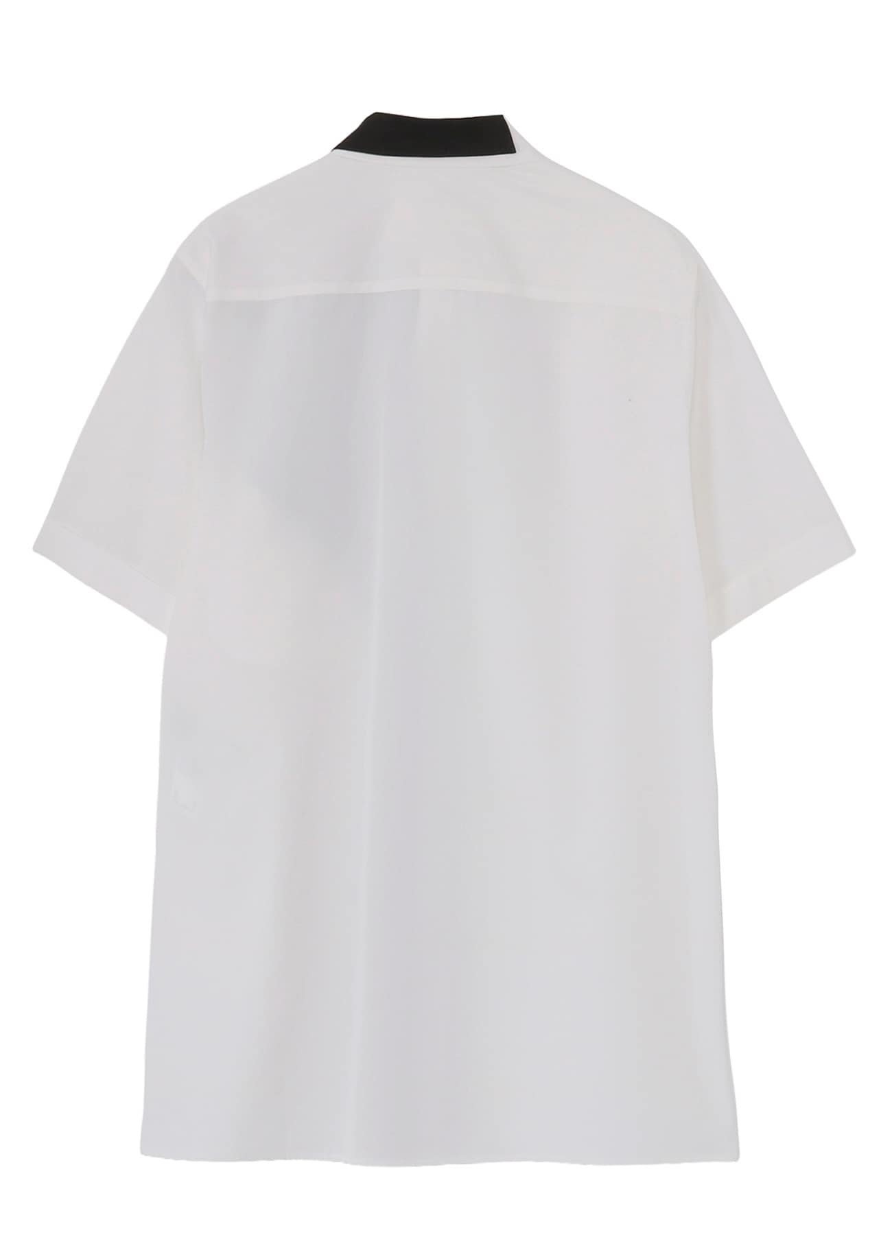 COTTON BROAD  BLACK AND WHITE ASYMMETRIC BLOUSE