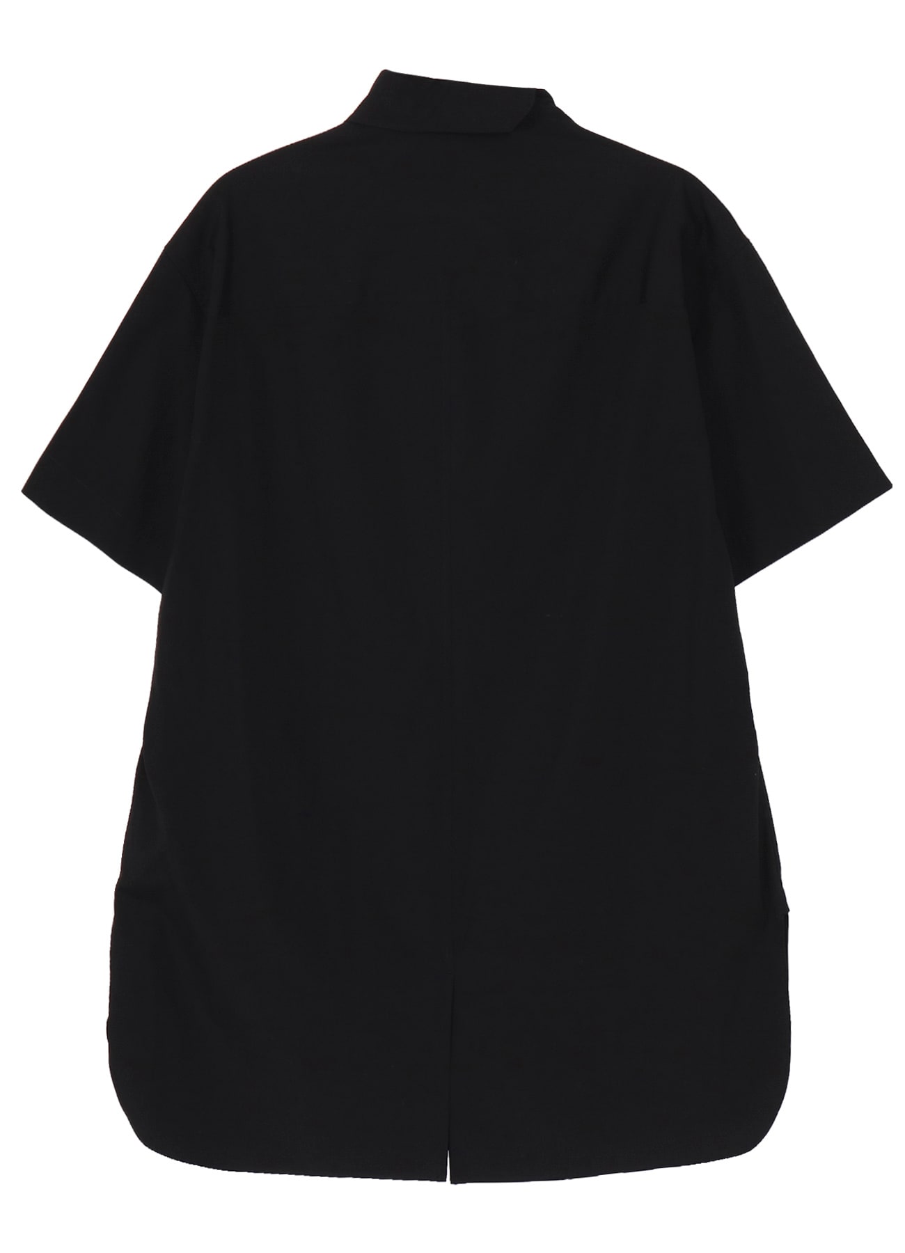 COTTON BROAD ASYMMETRIC LONG BLOUSE