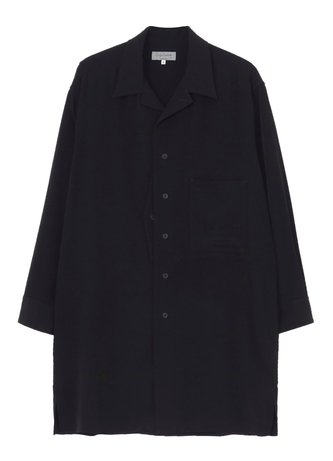 TA TUXEDO SHIRT COLLAR BLOUSE