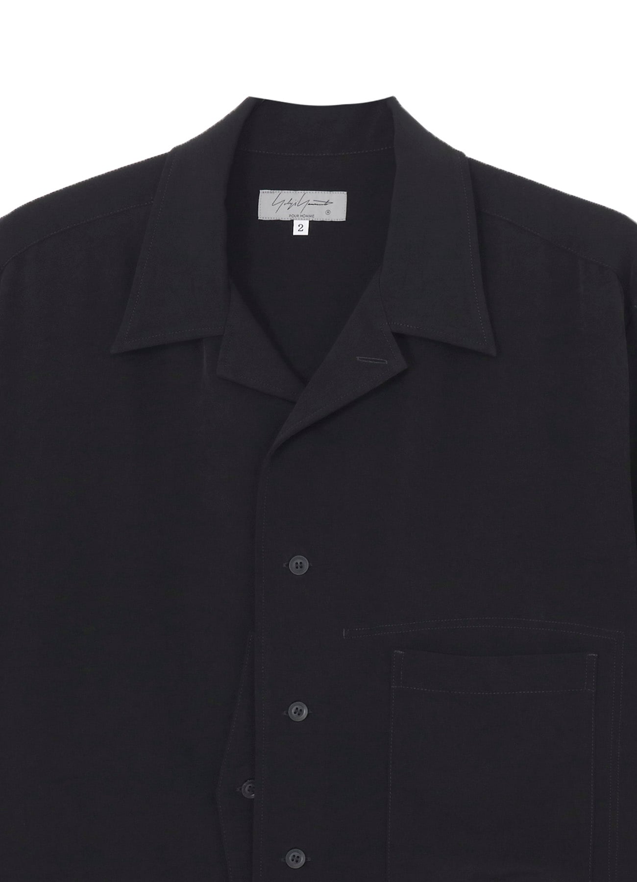 TA TUXEDO SHIRT COLLAR BLOUSE