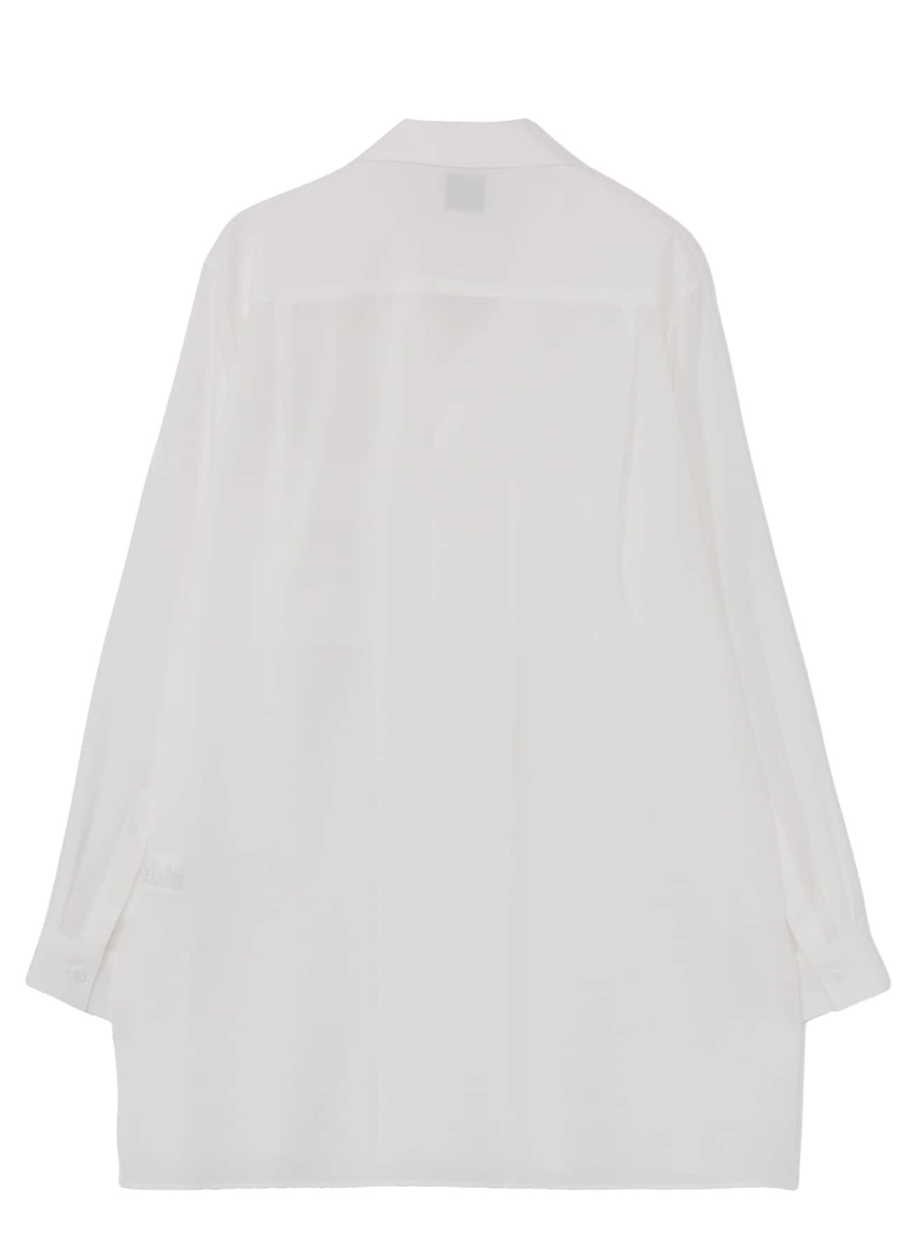 SUIT S POPLIN CDH OPEN COLLAR SHIRT