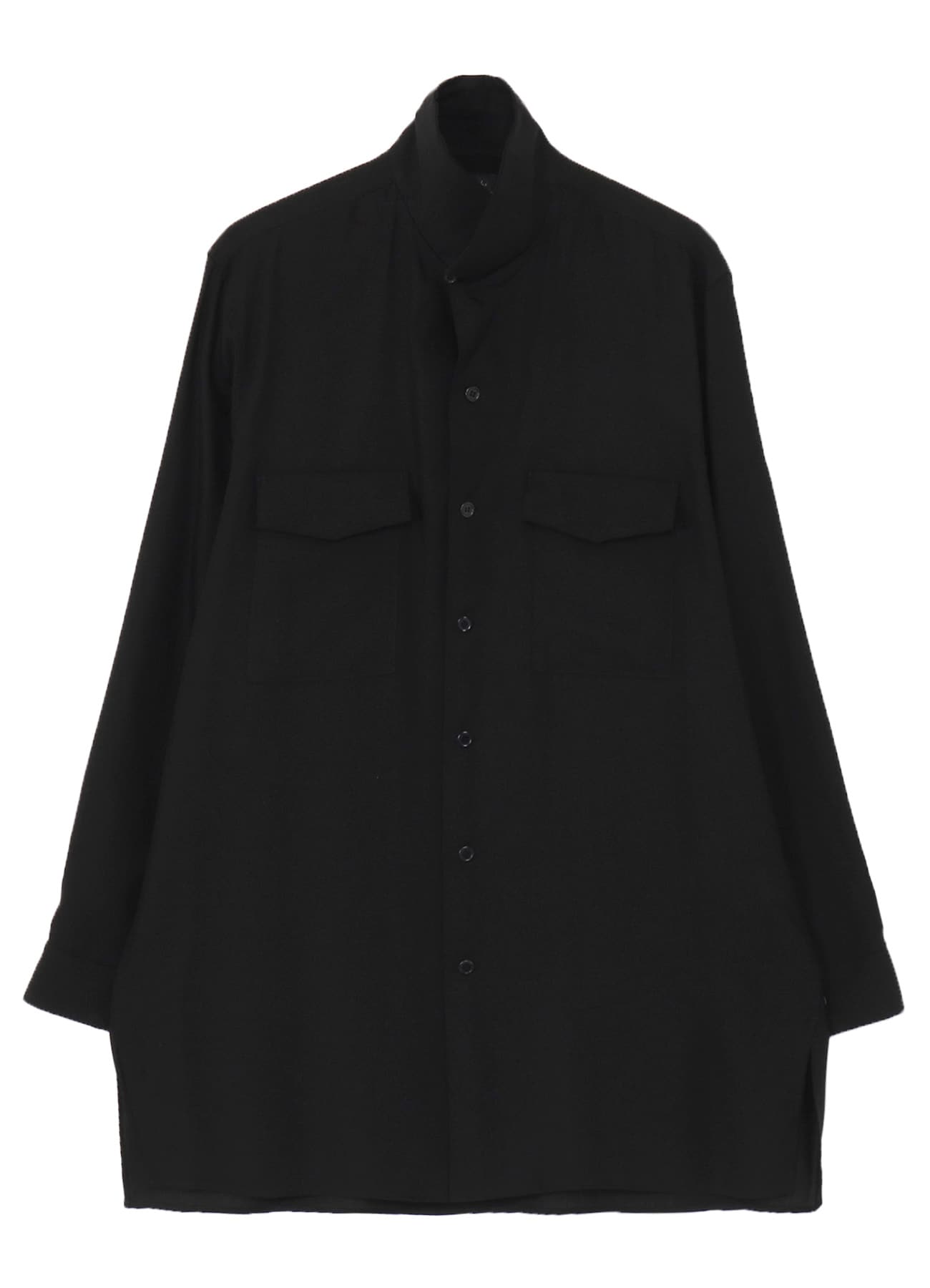 SUIT S POPLIN CDH OPEN COLLAR SHIRT