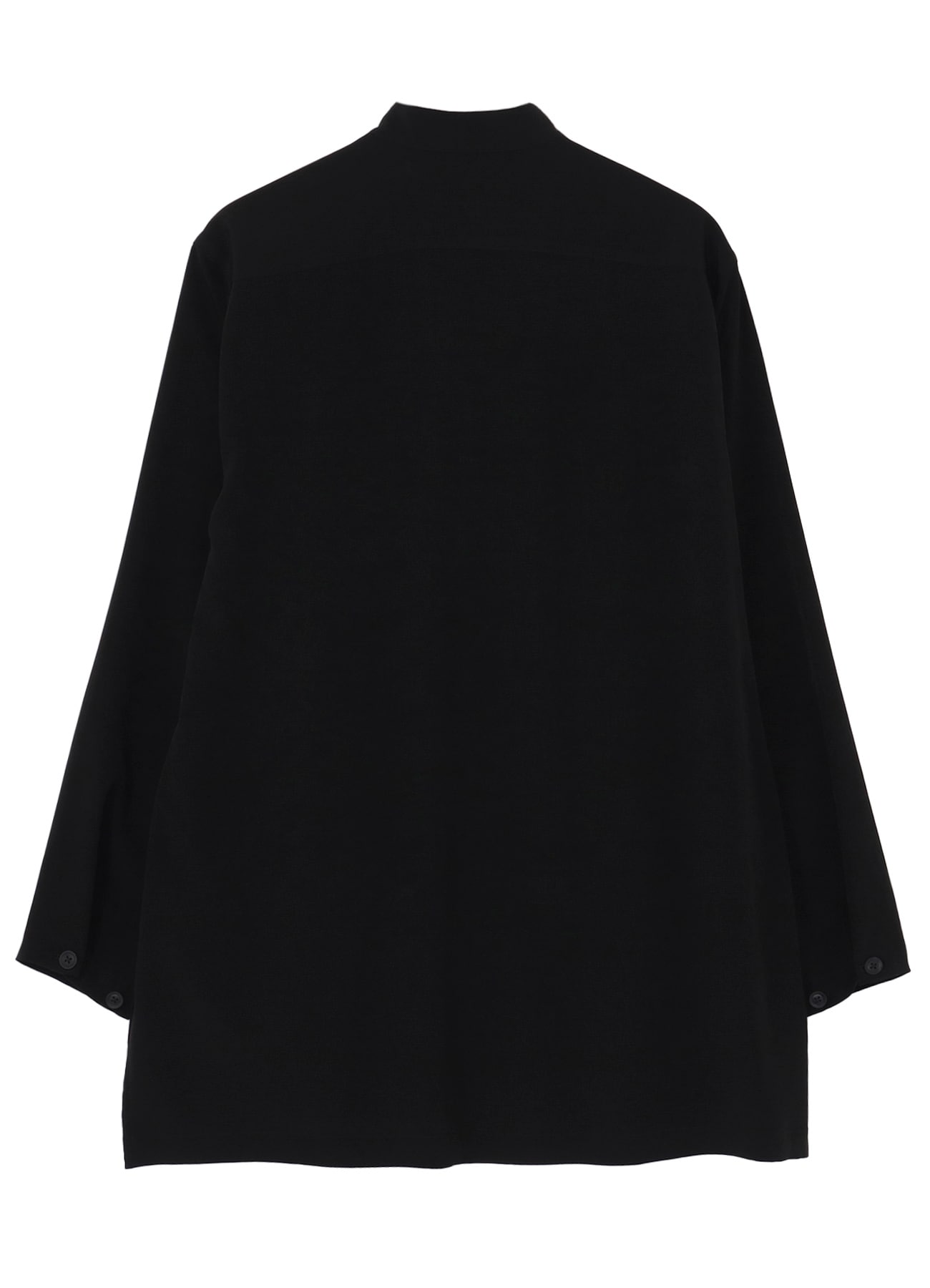 TA TUXEDO STAND COLLAR BLOUSE