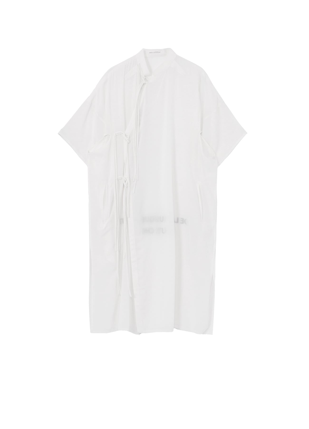 RY MESSAGE PRINTED CHINA DRESS