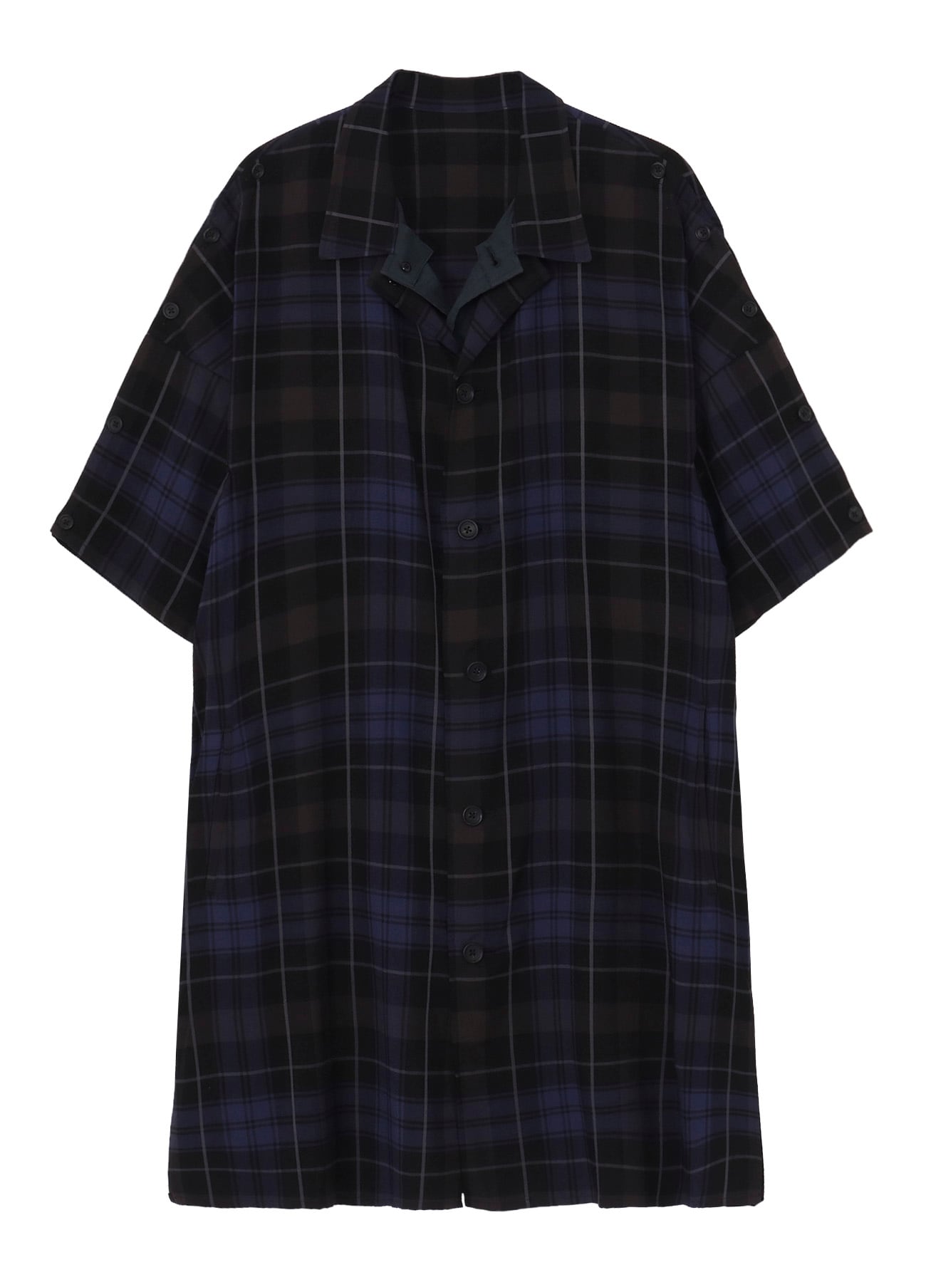 <PIECE UNIQUE>RY PLAID DOUBLE PLAID DRESS
