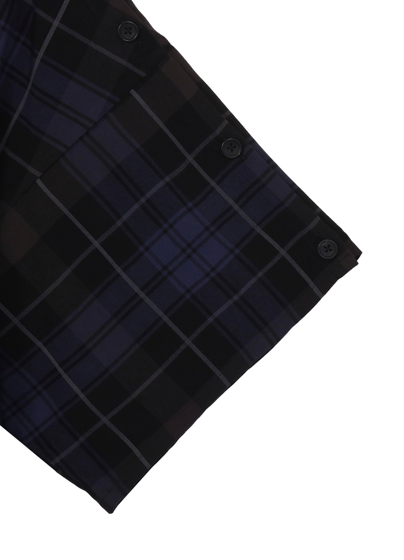 <PIECE UNIQUE>RY PLAID DOUBLE PLAID DRESS