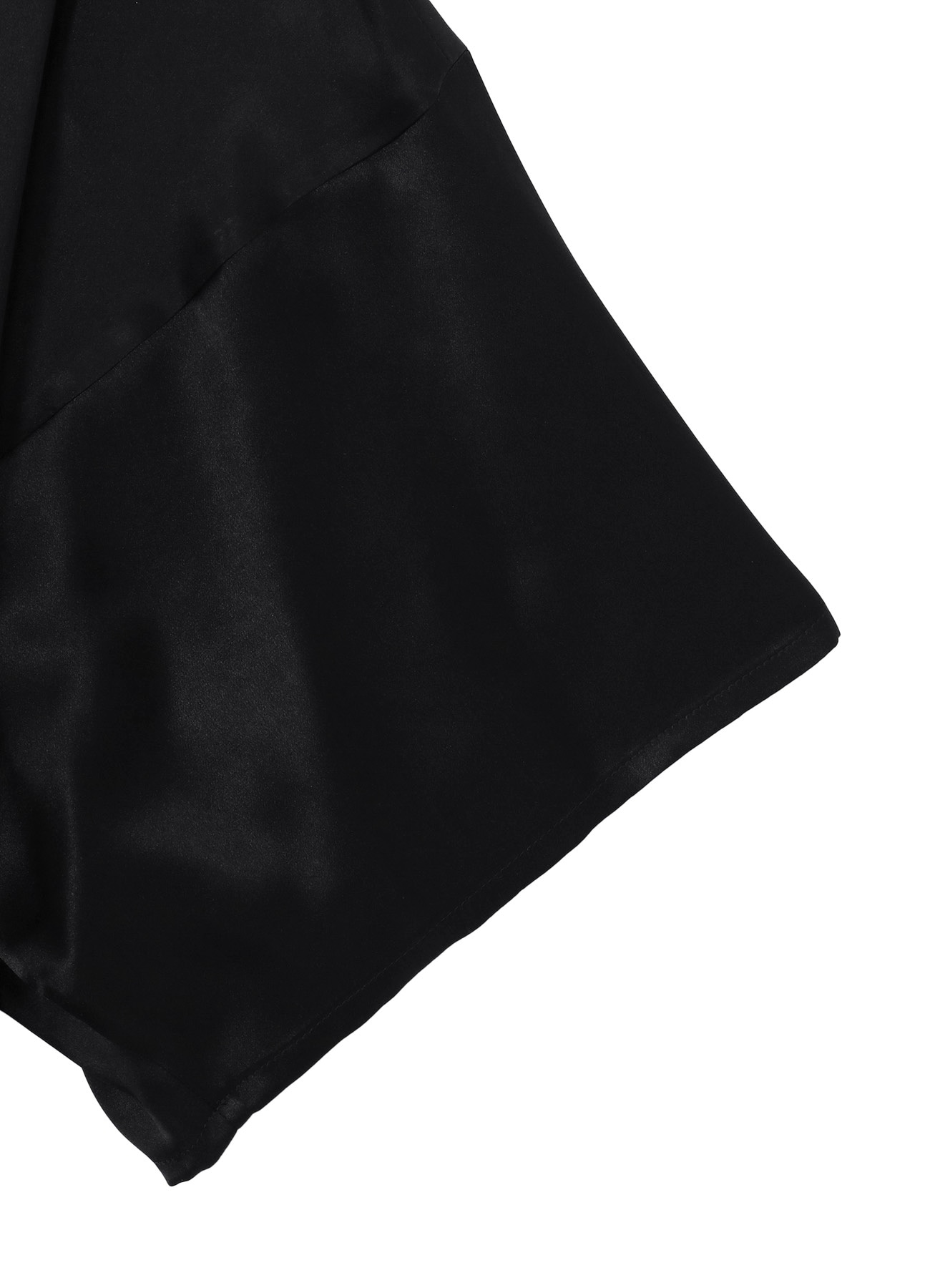 OPEN UP LINING SATIN PRINTED CHINA DRESS