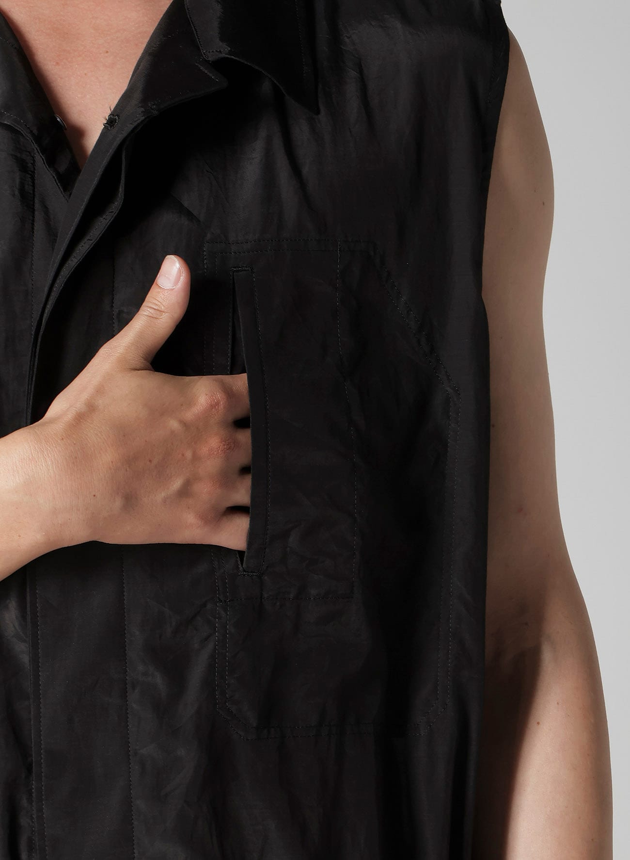 CU/C LAWN MESSAGE PRINTED OVERALLS