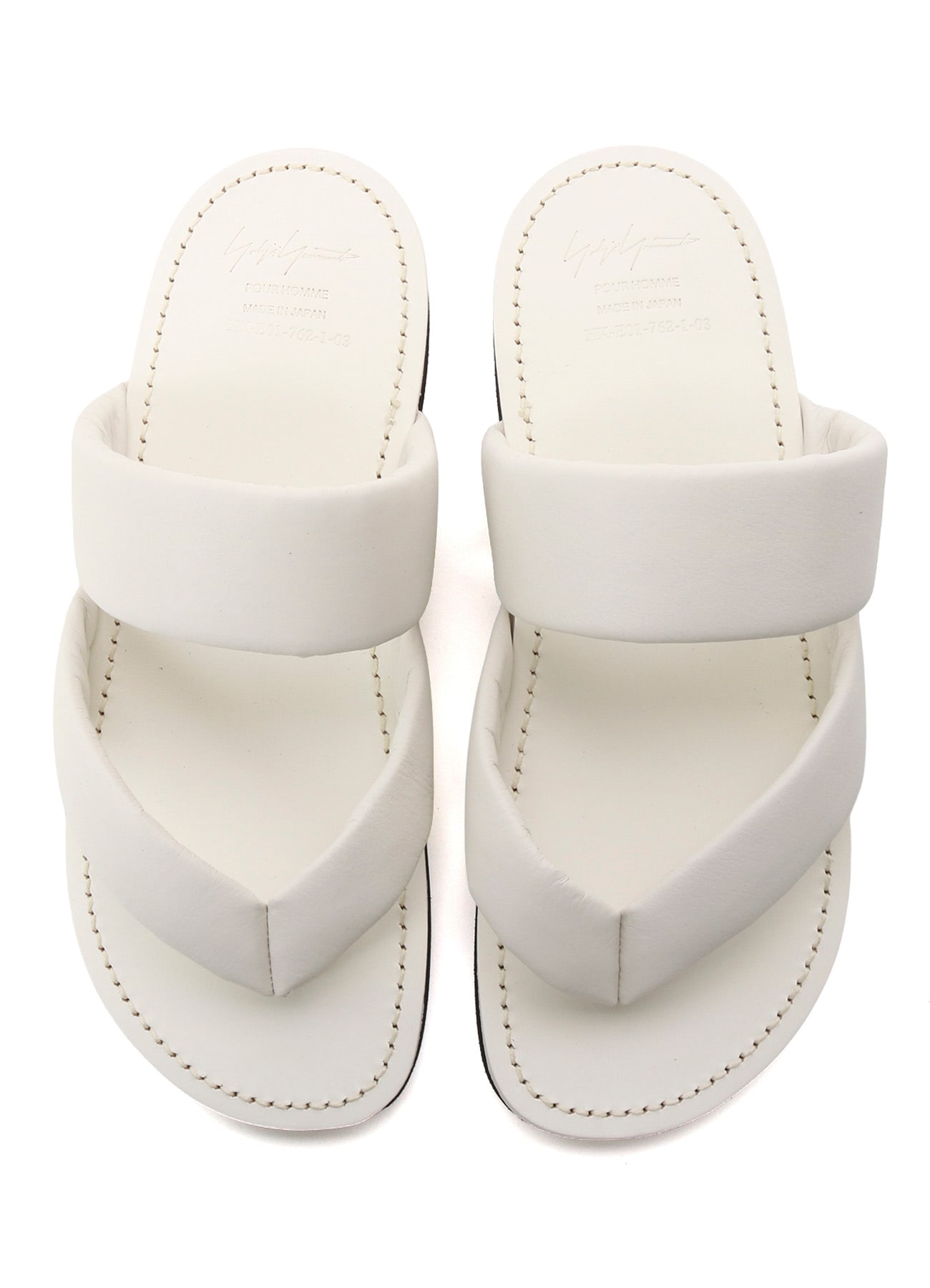 SOFT LEATHER STRAP FLIP FLOPS