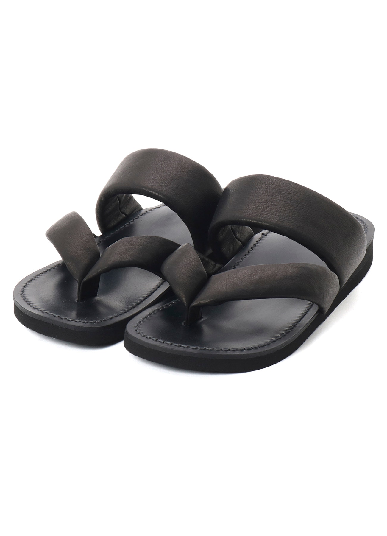 SOFT LEATHER STRAP FLIP FLOPS