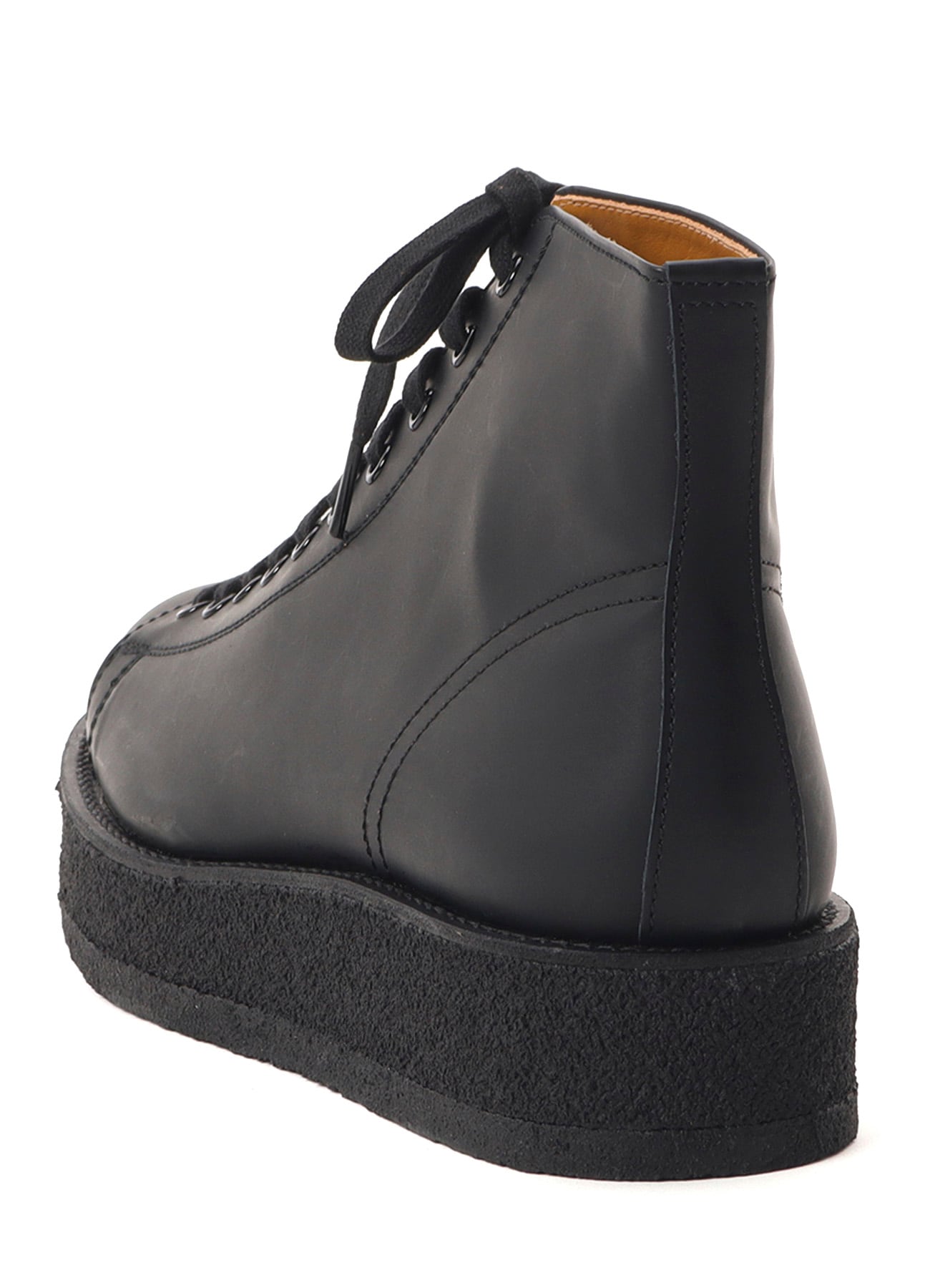 MAT GLASS LEATHER DEMI BOOTS