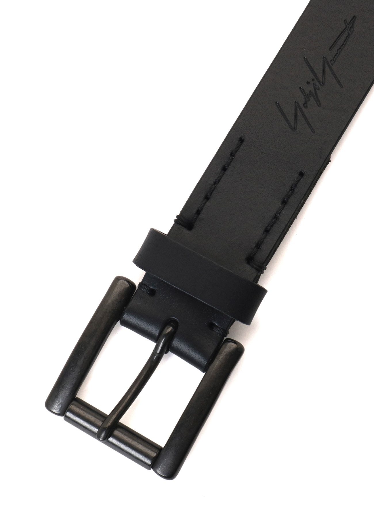 MAT SOFT OIL LEATHER 30MM BASIC BELT