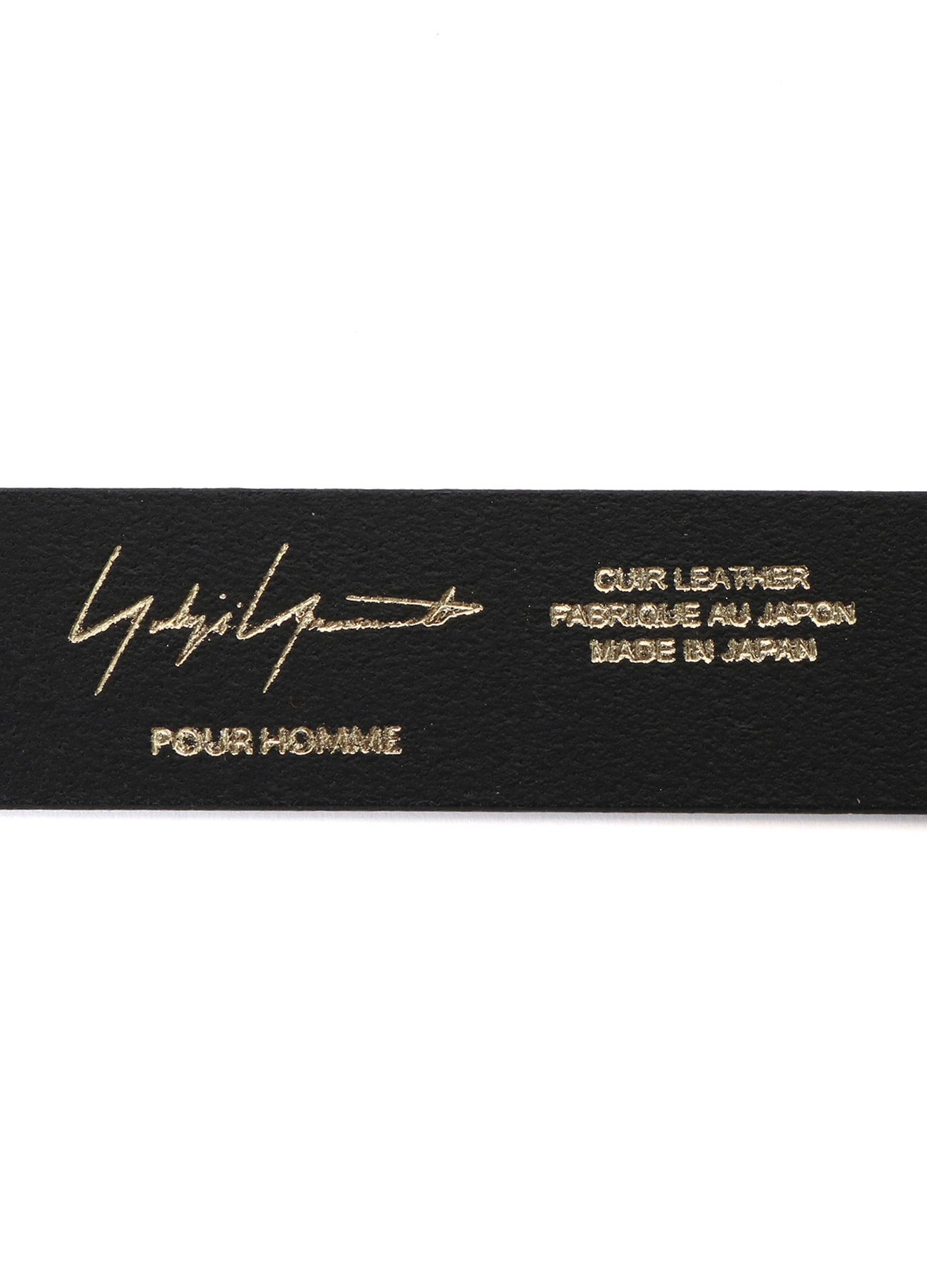 MAT SOFT OIL LEATHER 30MM BASIC BELT