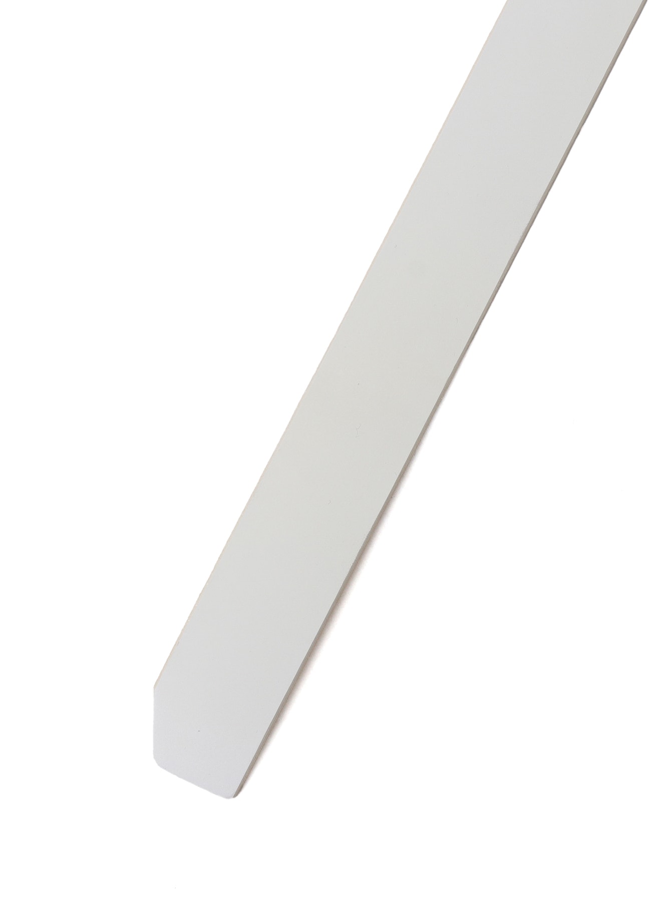 WHITE LEATHER 30MM FREE BELT