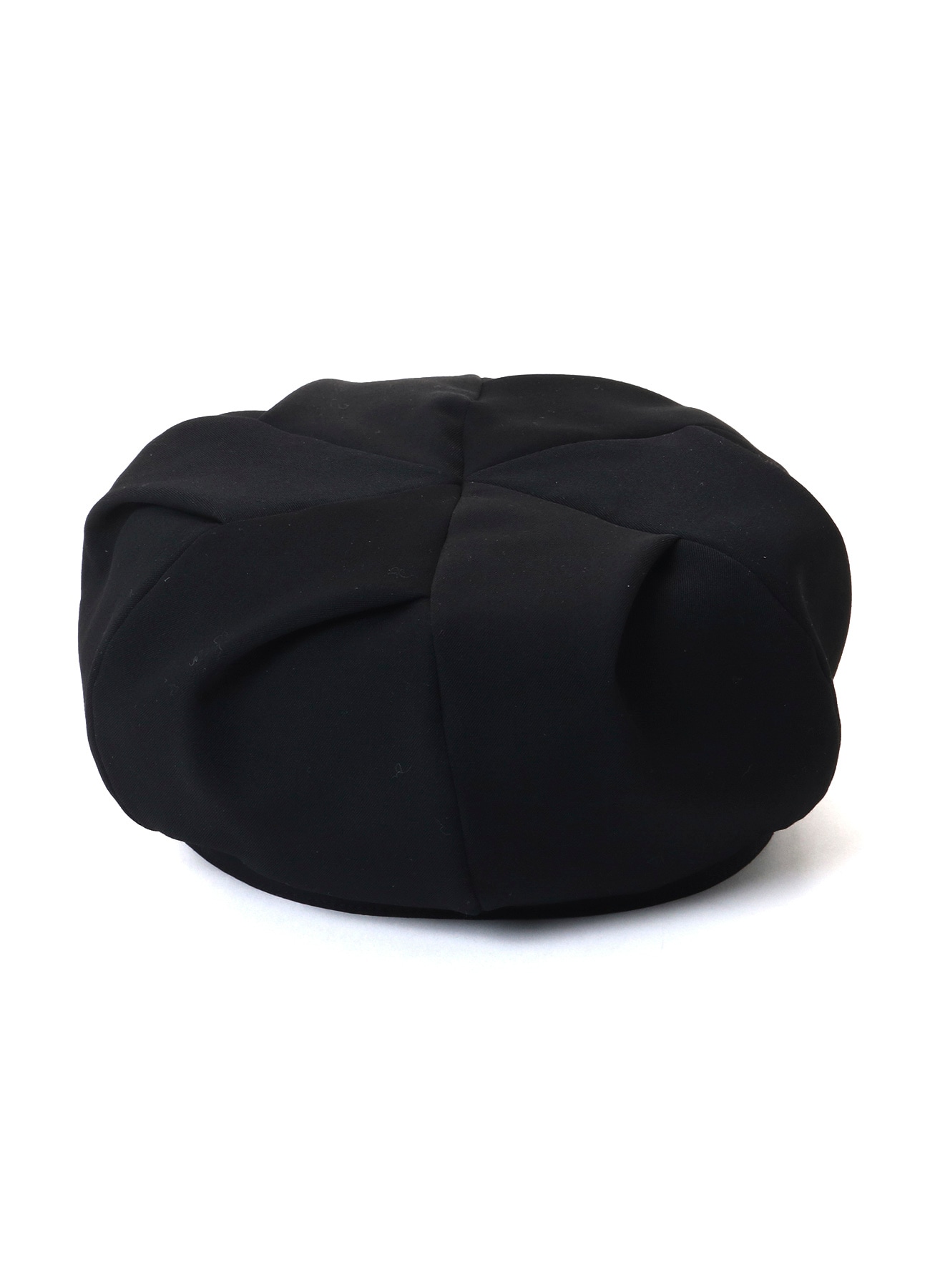 WOOL GABARDINE TUCK CASQUETTE