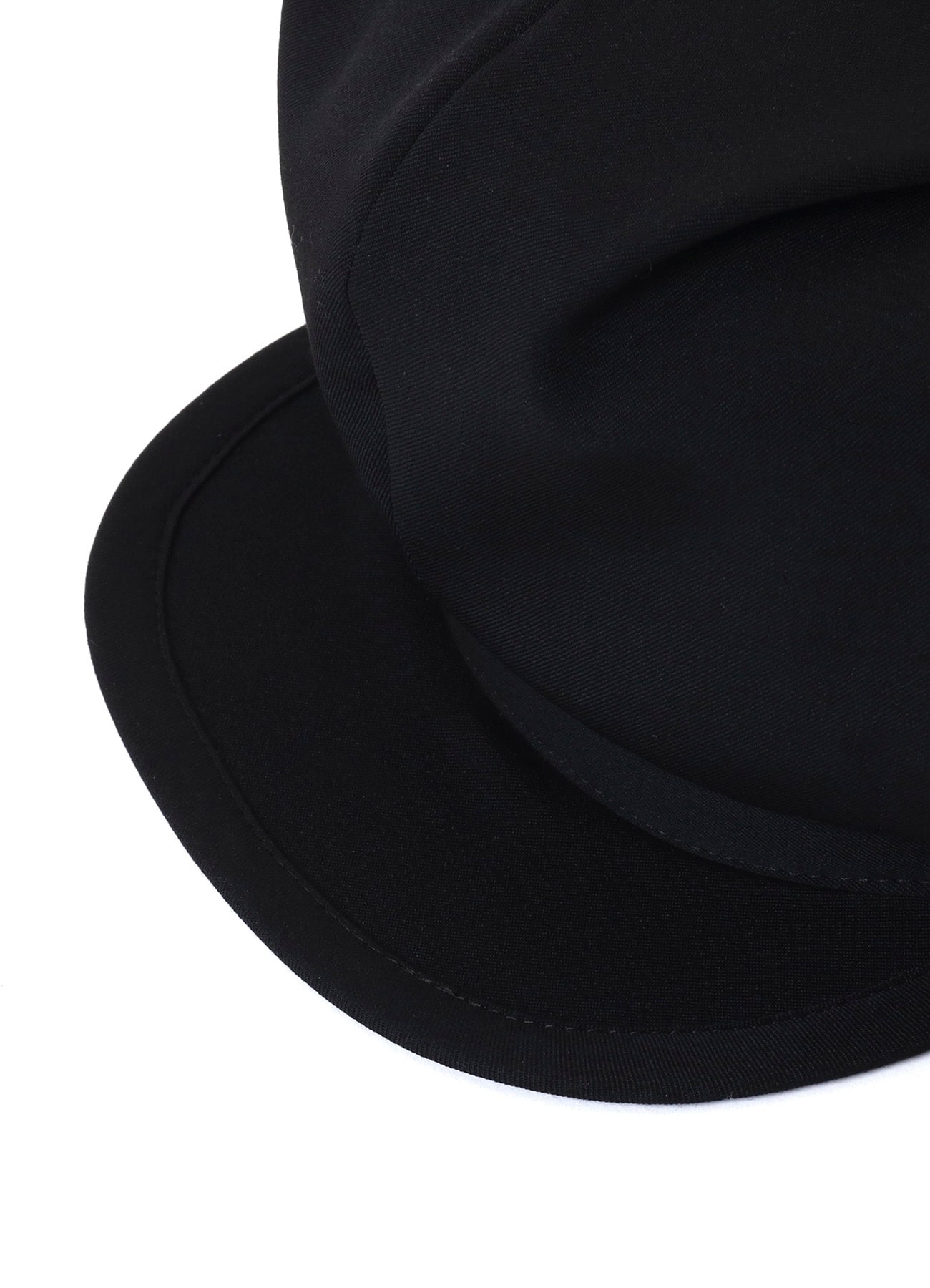 WOOL GABARDINE TUCK CASQUETTE