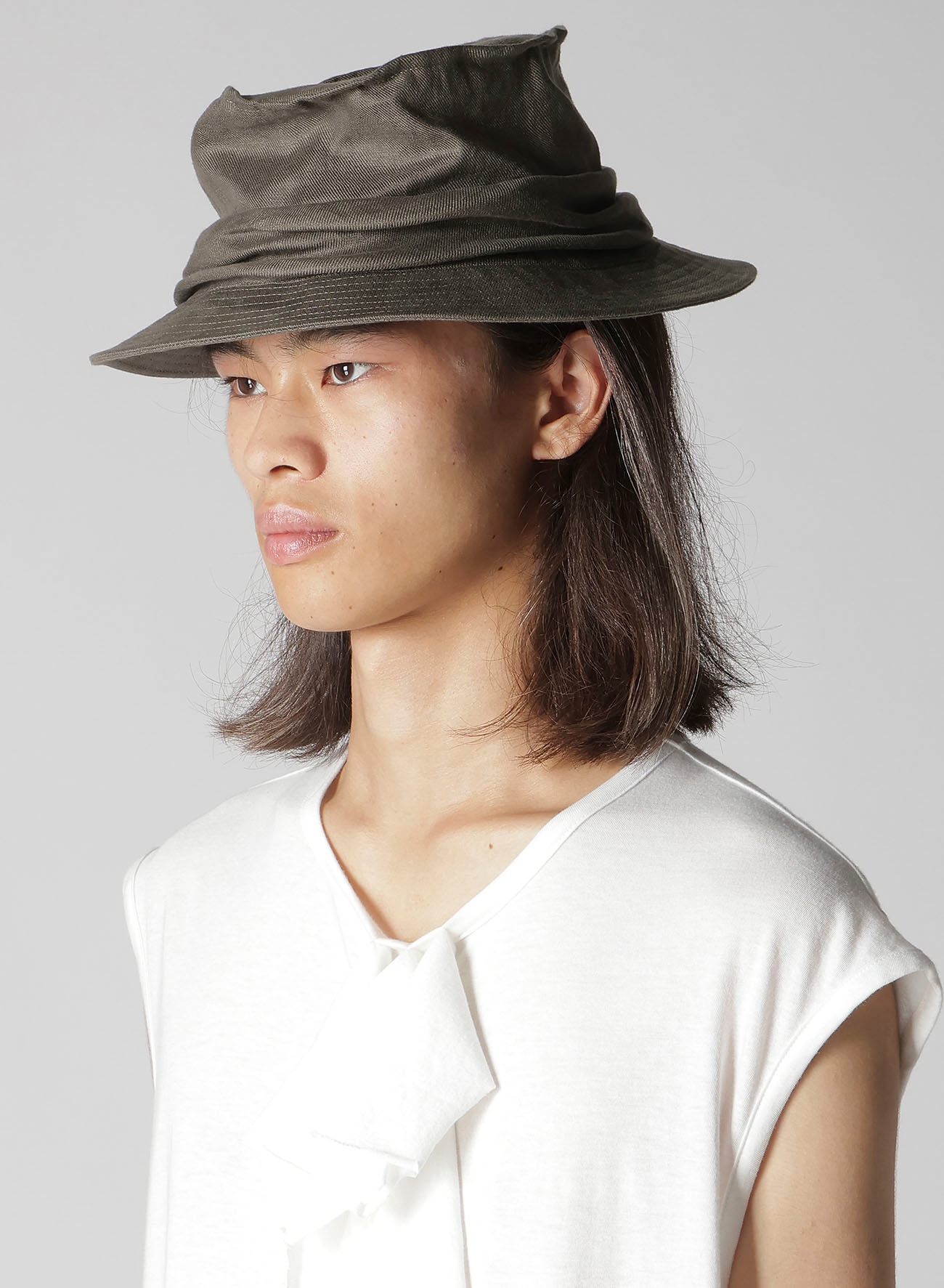 40/1 FLAX TWILL DRAPE HAT