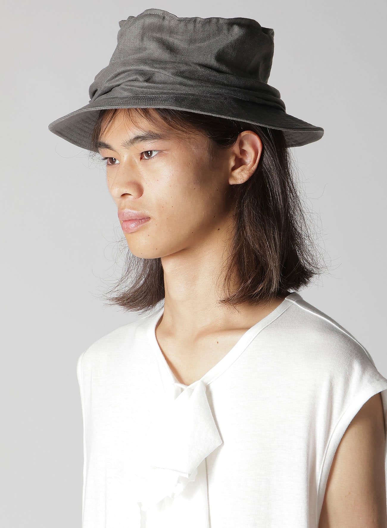 40/1 FLAX TWILL DRAPE HAT