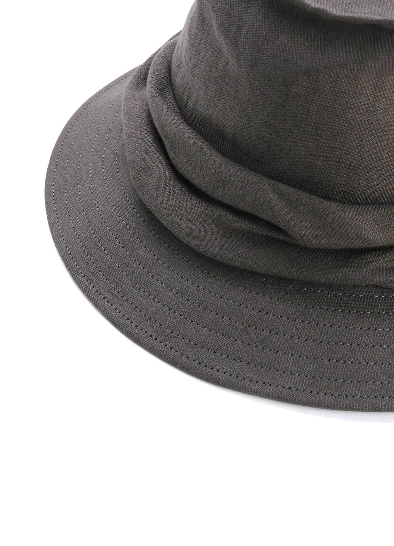40/1 FLAX TWILL DRAPE HAT