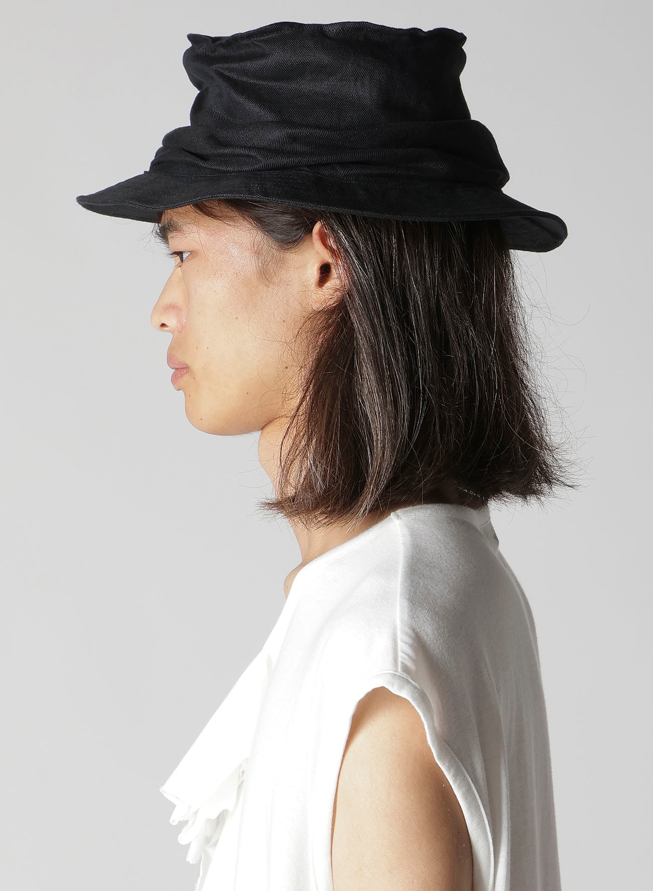 40/1 FLAX TWILL DRAPE HAT