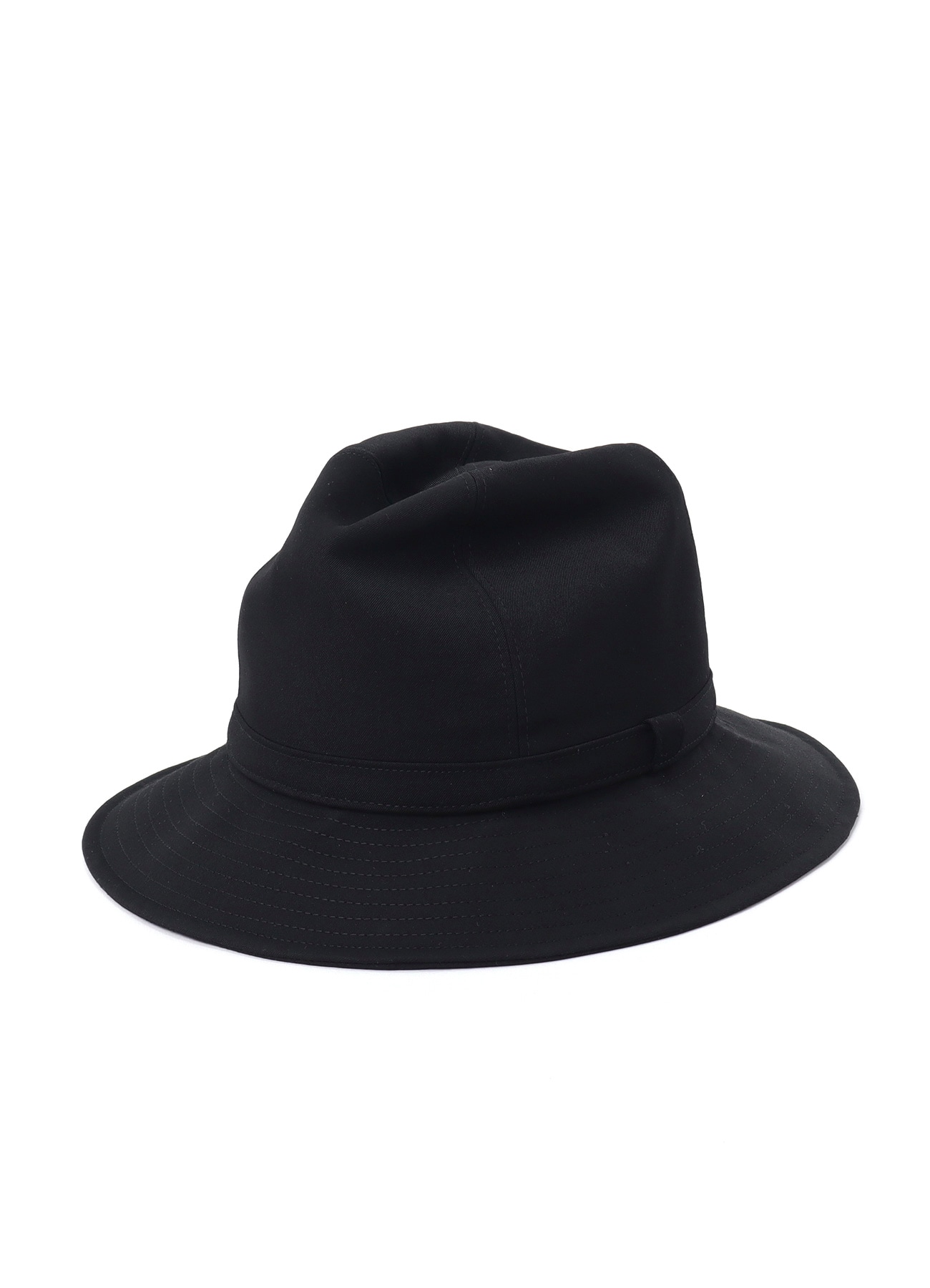 WOOL GABARDINE FEDORA HAT