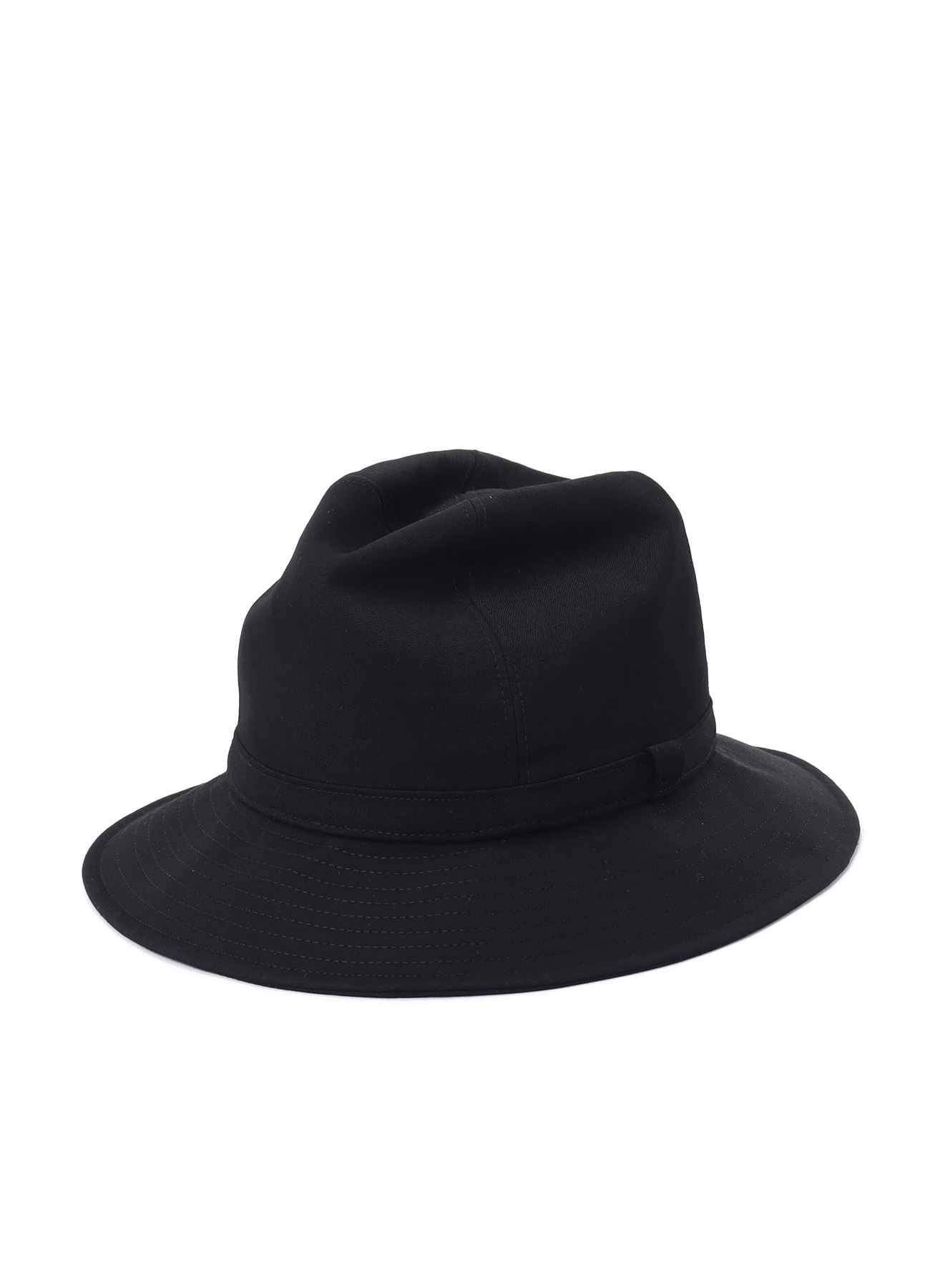 WOOL GABARDINE FEDORA HAT