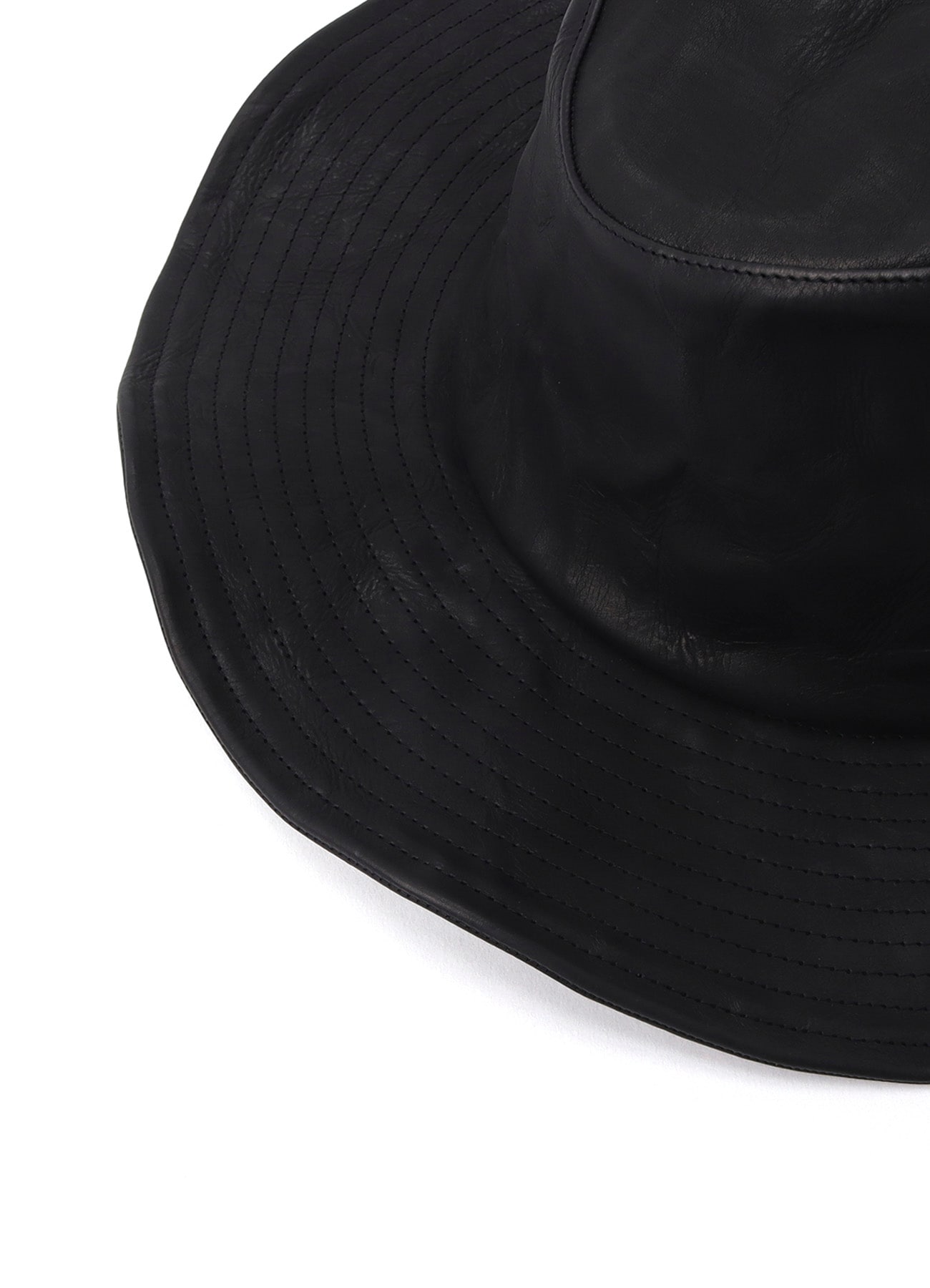 WASHED CALF COWBOY HAT BLACK