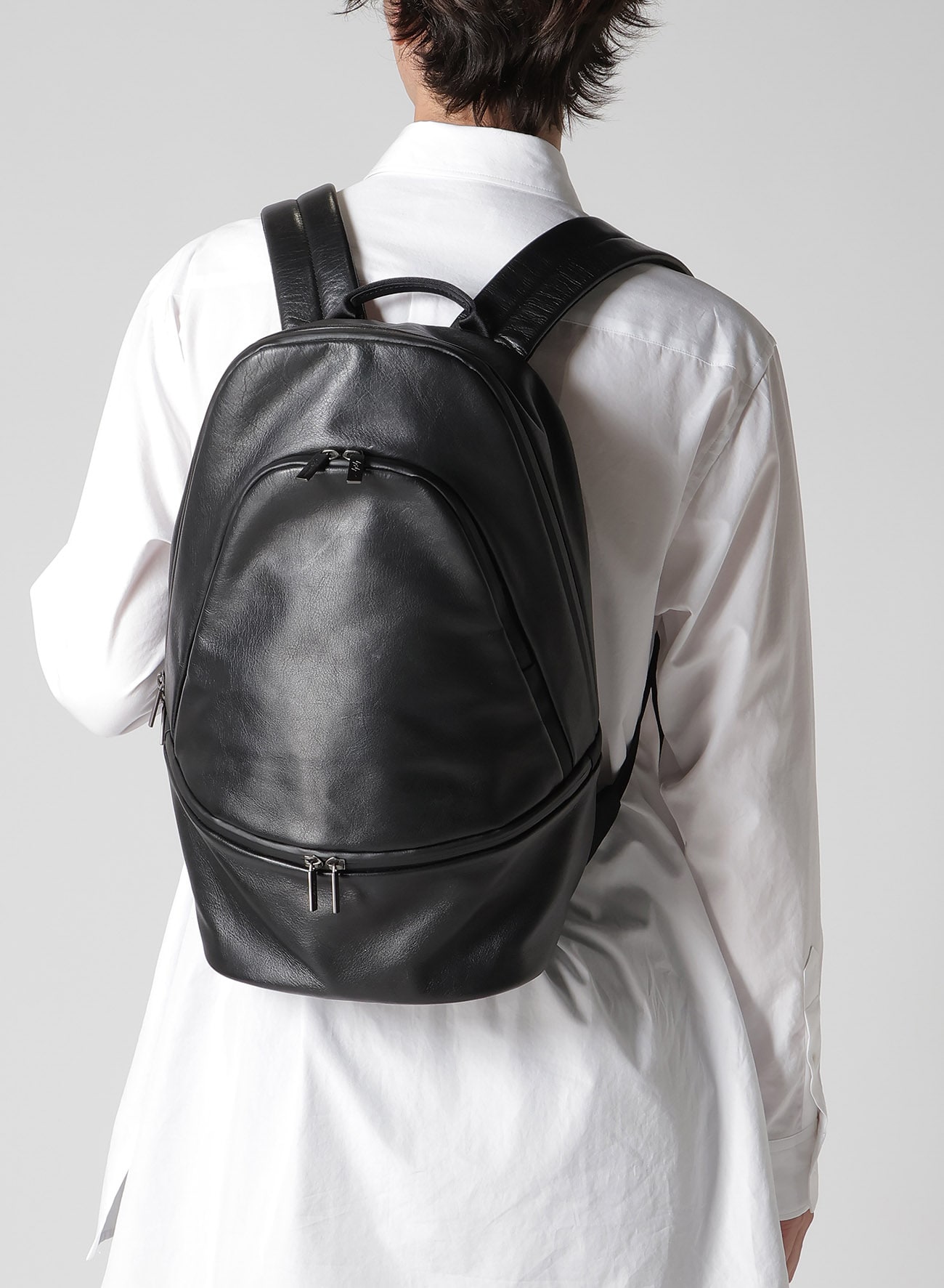 SMOOTH COW LEATHER/NY0 SYSTEM BACKPACK