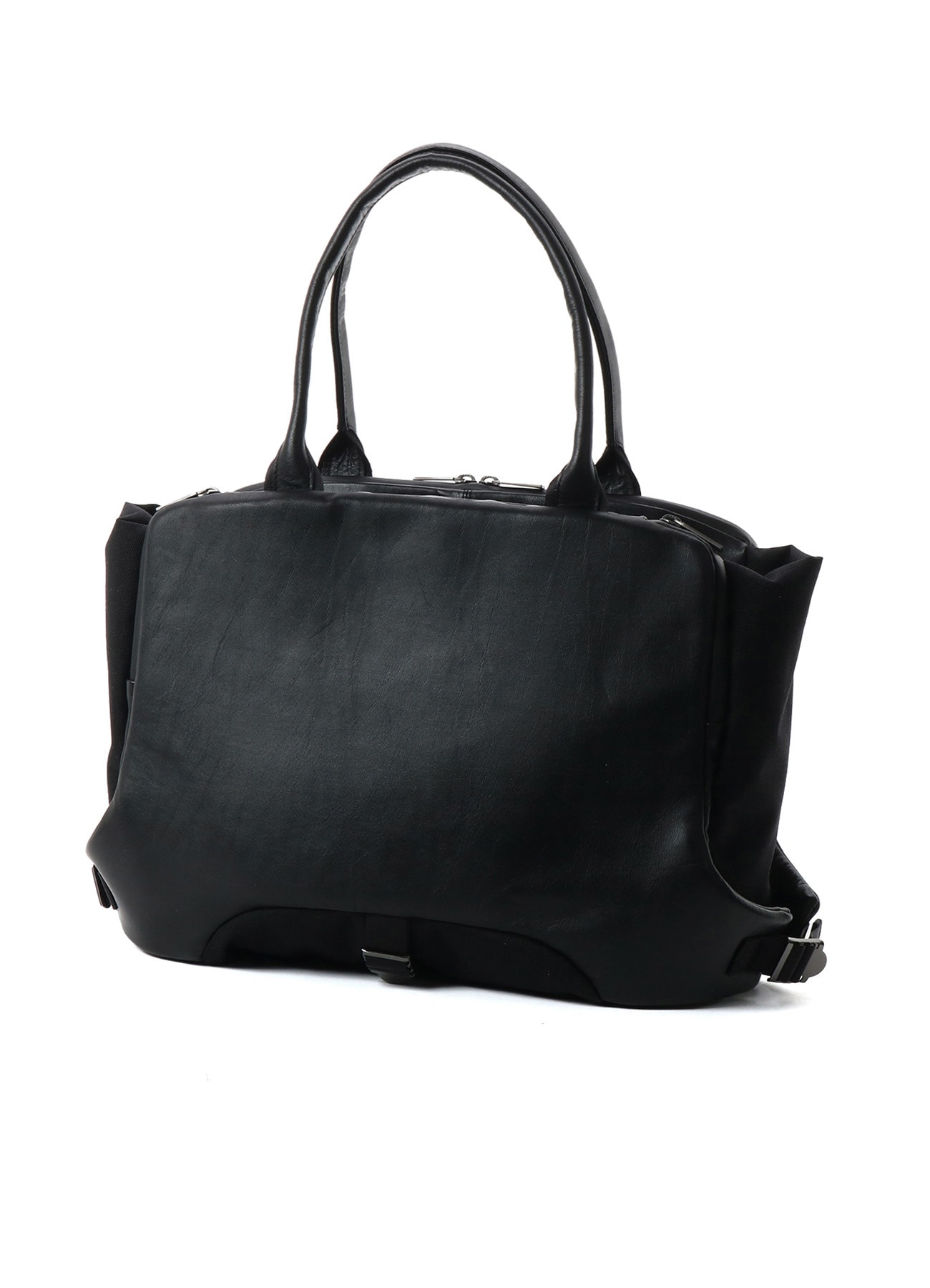 SMOOTH COW LEATHER/NY0 SYSTEM TOTE BAG